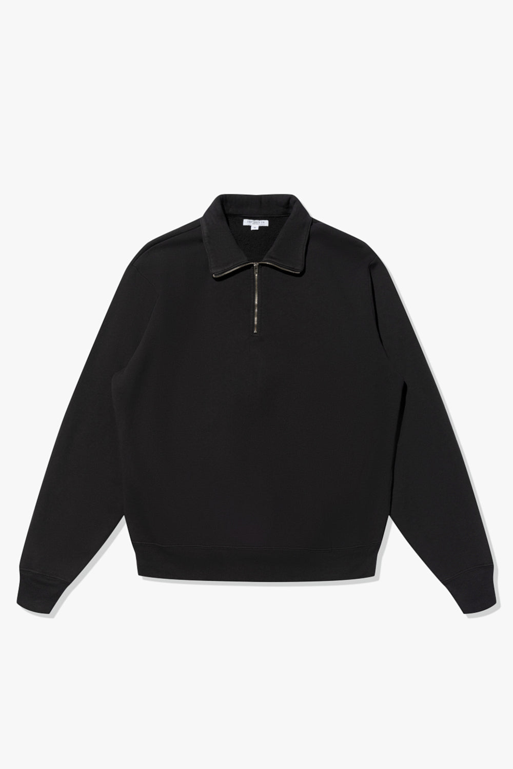 Quarter zip black sweatshirt sale