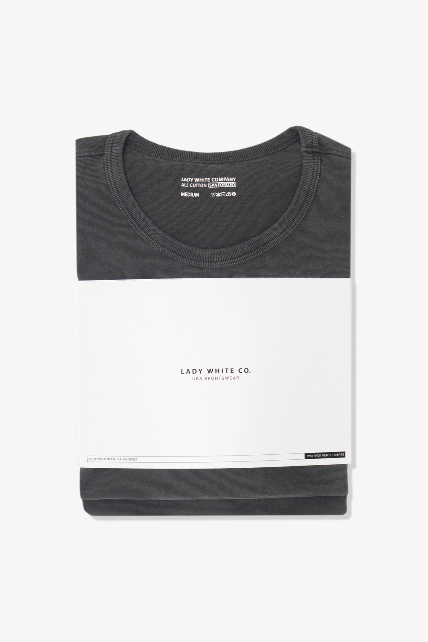 OUR T-SHIRT 2-PACK - PIGMENT CHARCOAL