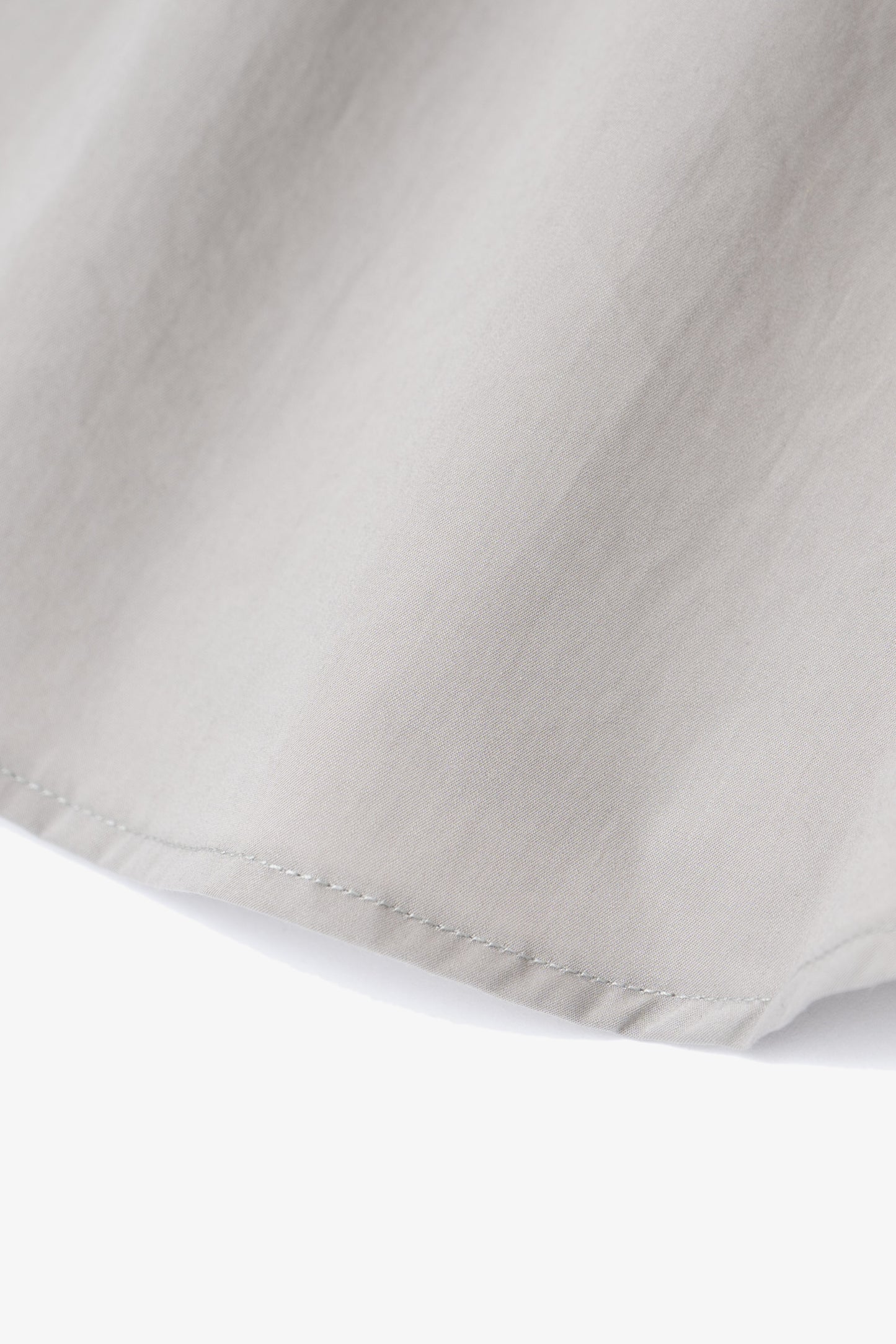 LYNN POPLIN S/S SHIRT - TRUE GREY