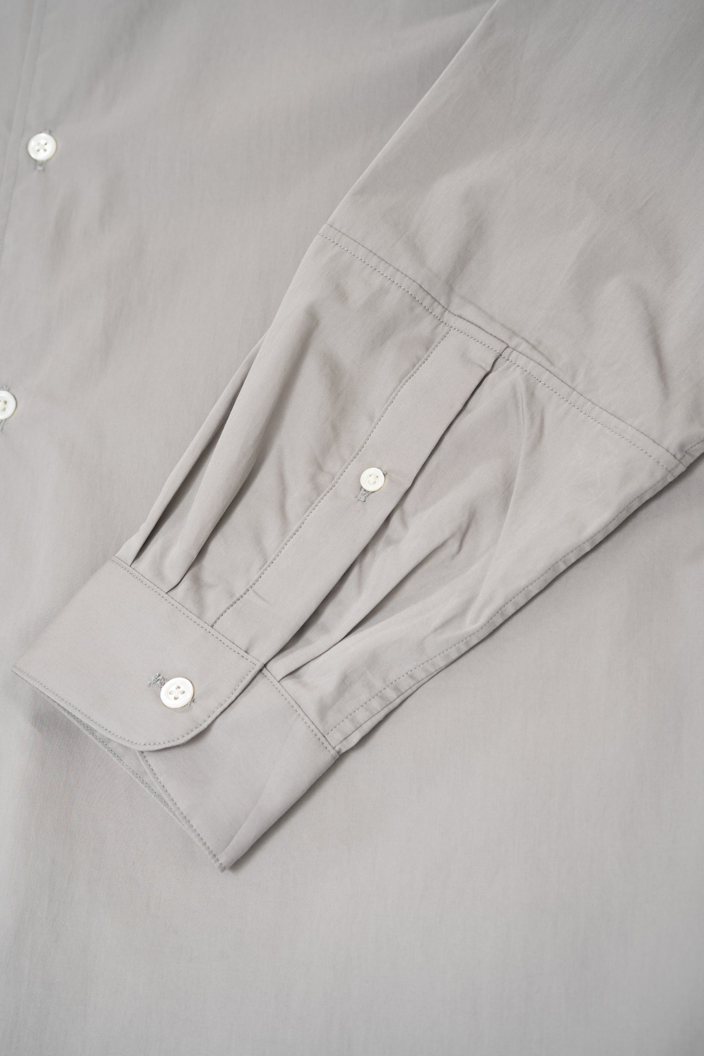 LYNN POPLIN L/S SHIRT - TRUE GREY