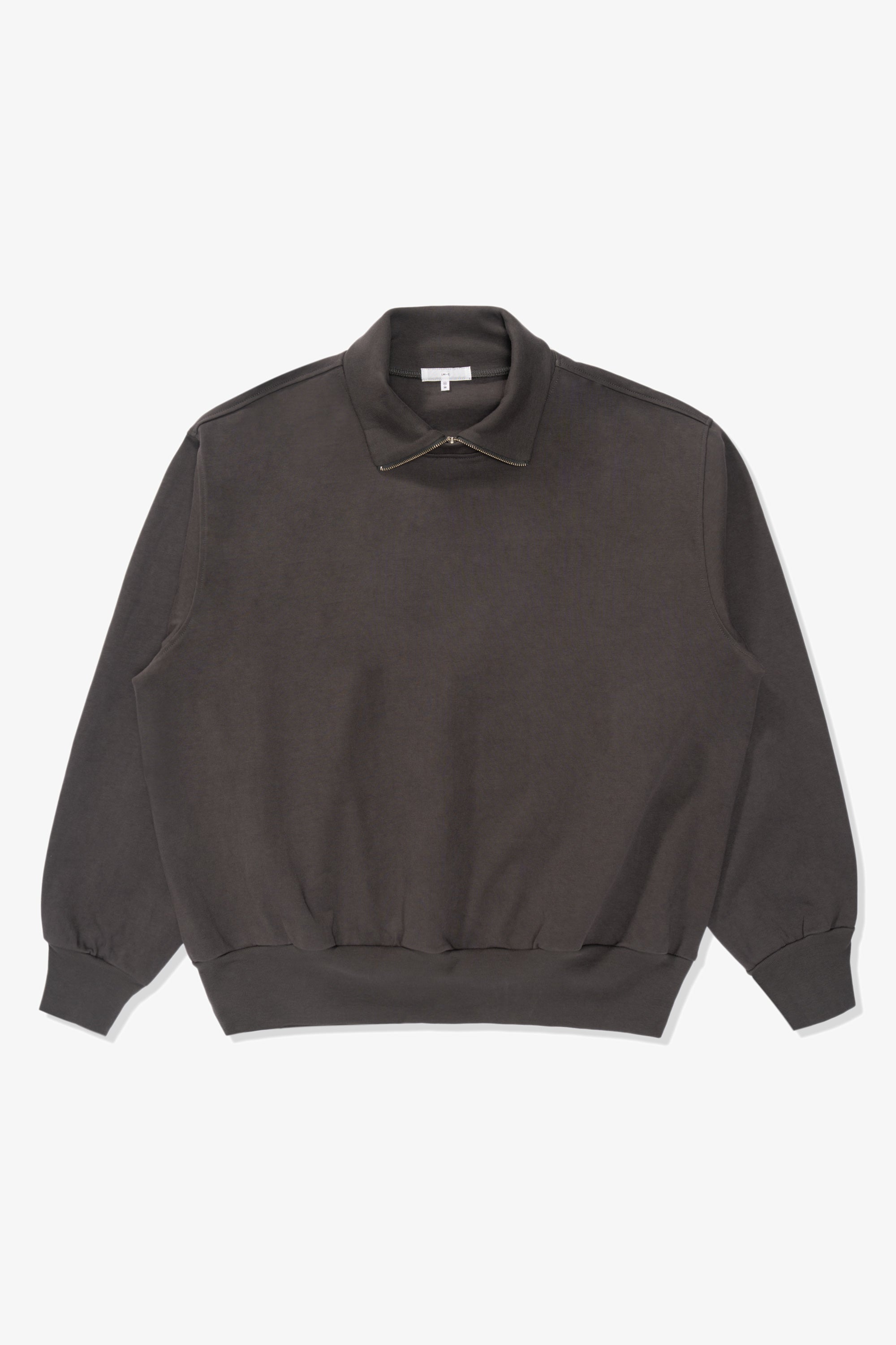 LAYERED 1/4 ZIP - PEWTER – LADY WHITE CO.