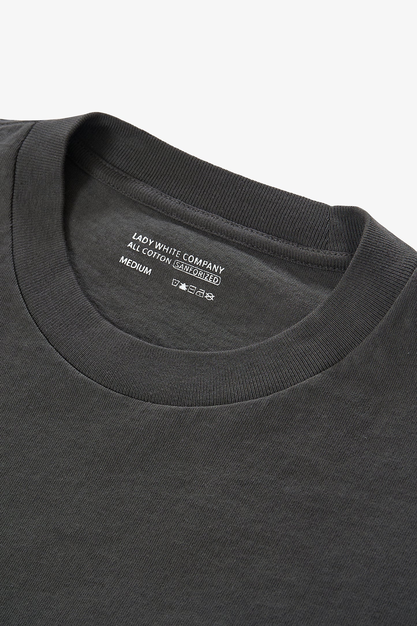 MUNICIPAL T-SHIRT - PIGMENT CHARCOAL