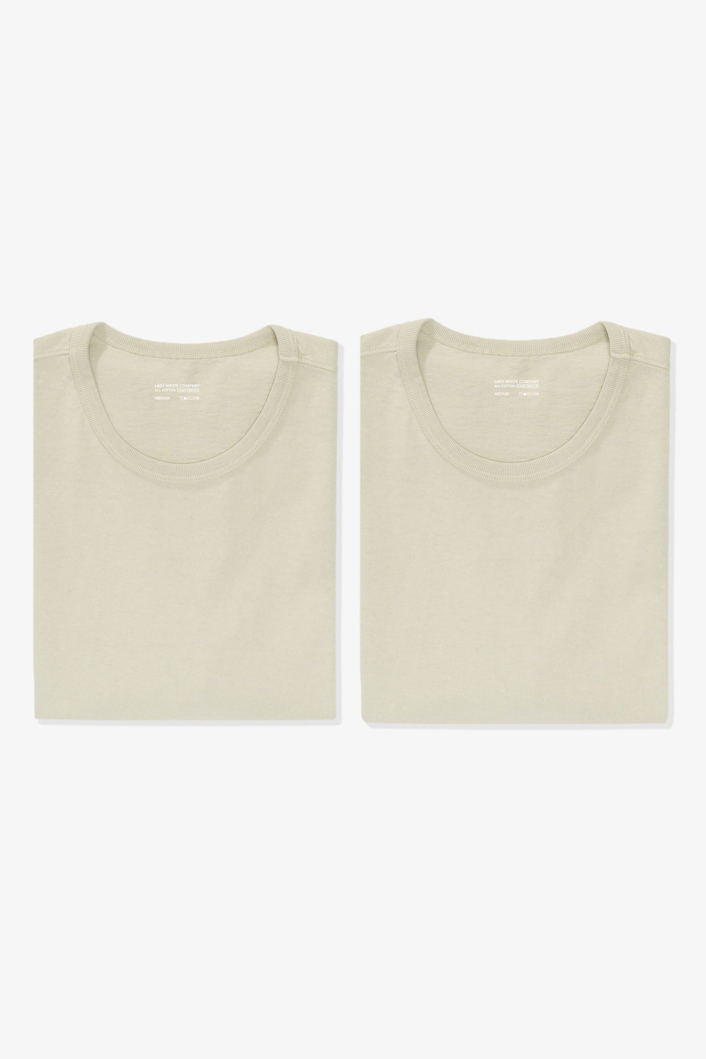 OUR T-SHIRT 2-PACK - SWISS NATURAL