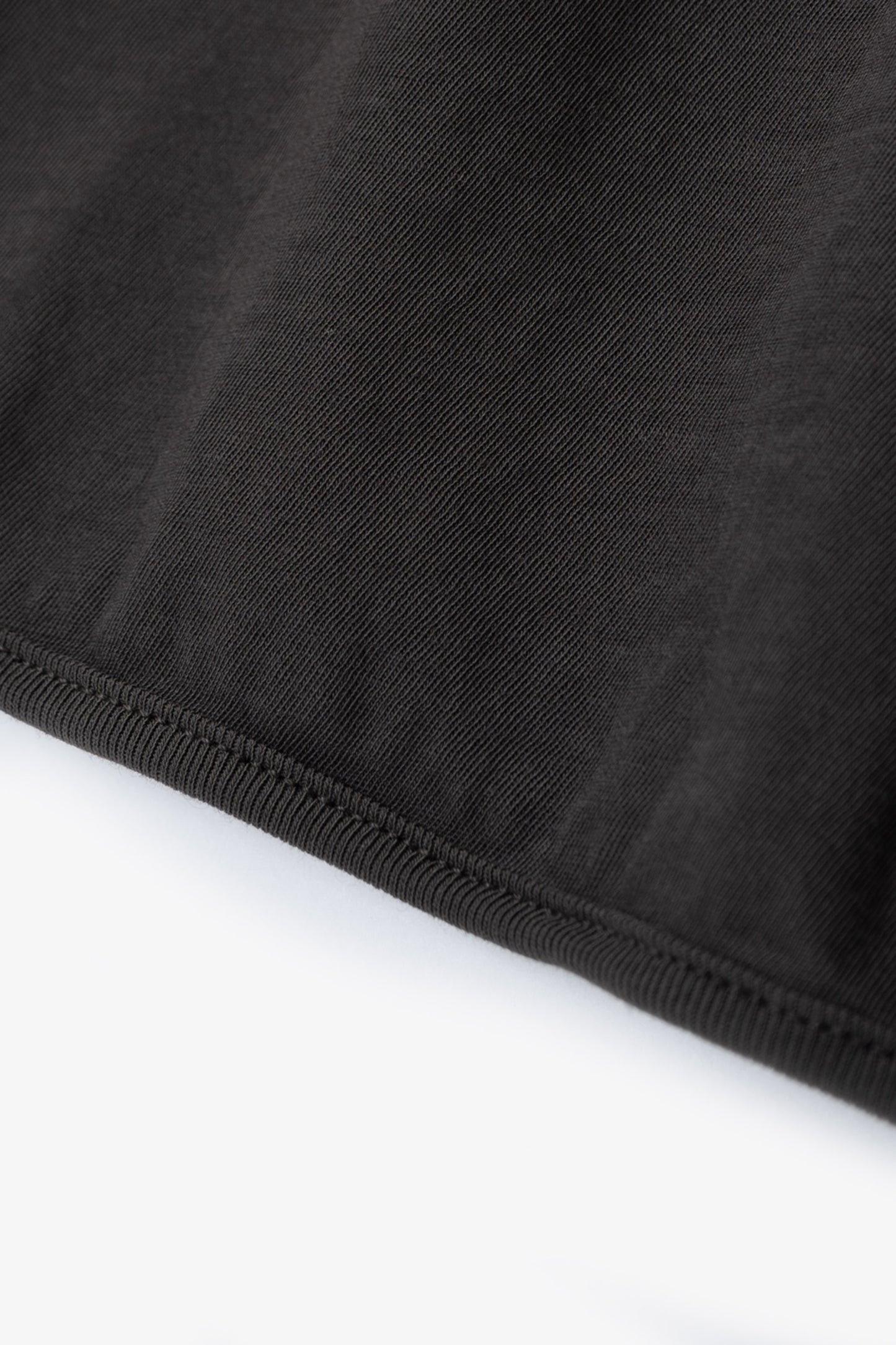 BINDED DRY LITE T-SHIRT - FLINT