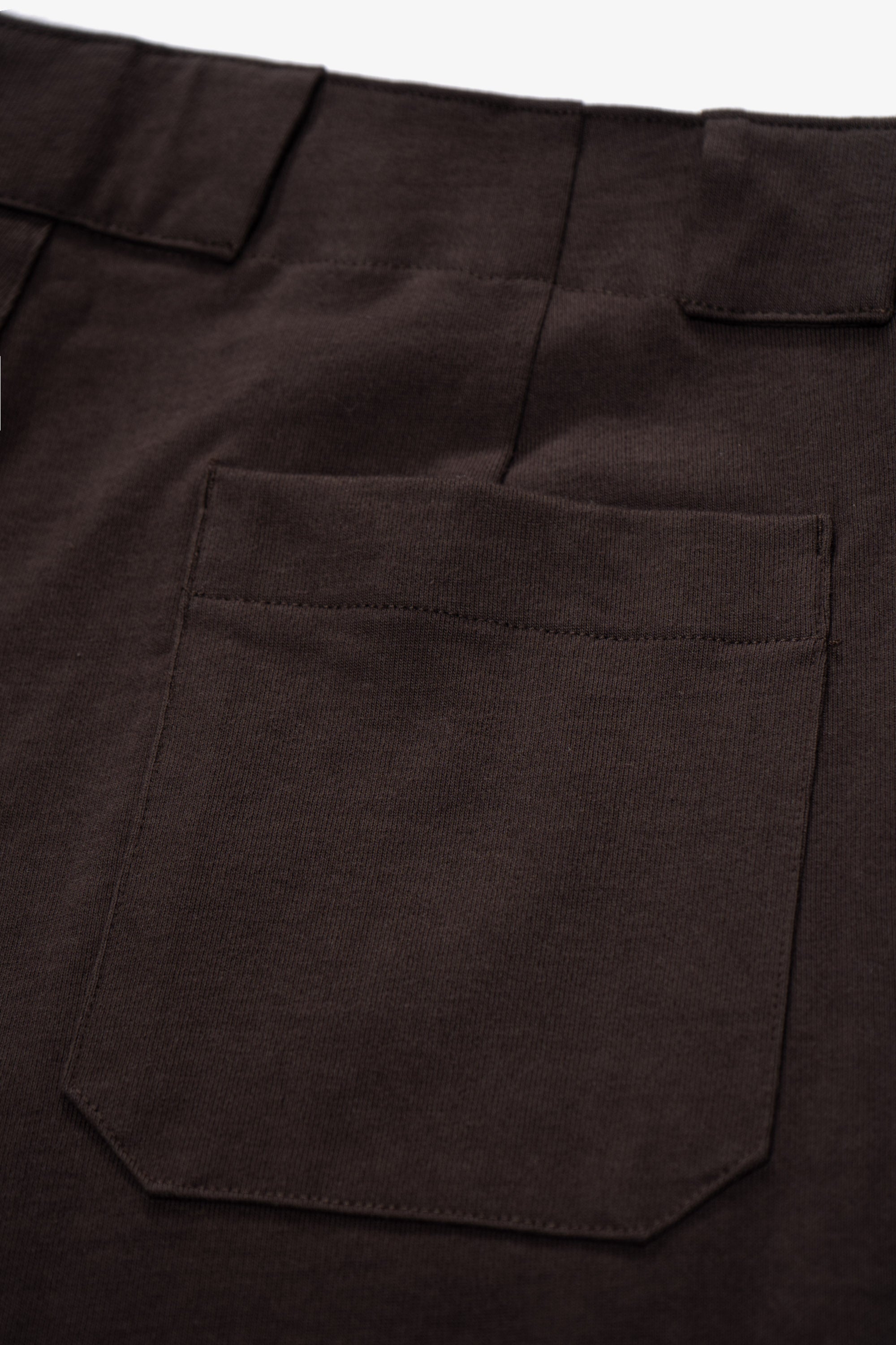 Rear pocket detail of LW1100 Jersey Trouser