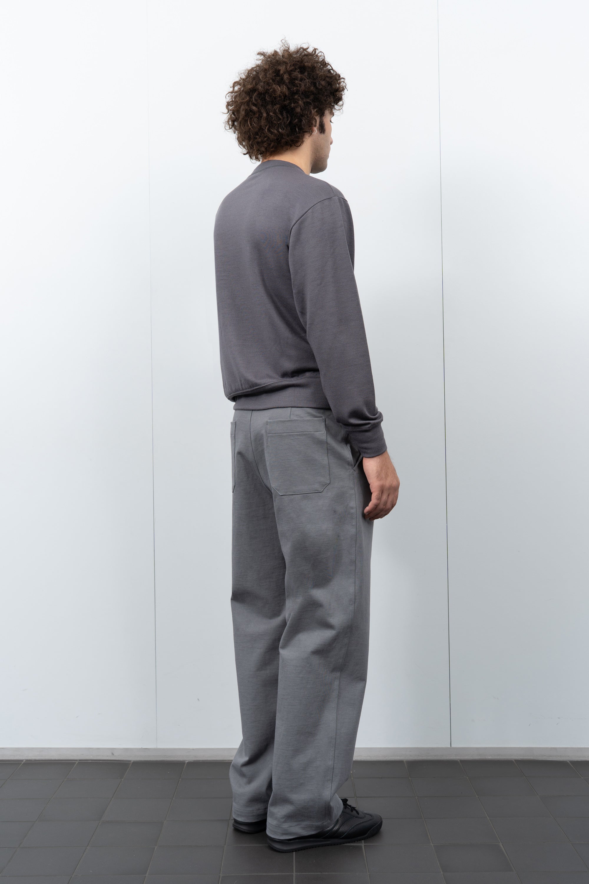 LW1100 Jersey Trouser on a model