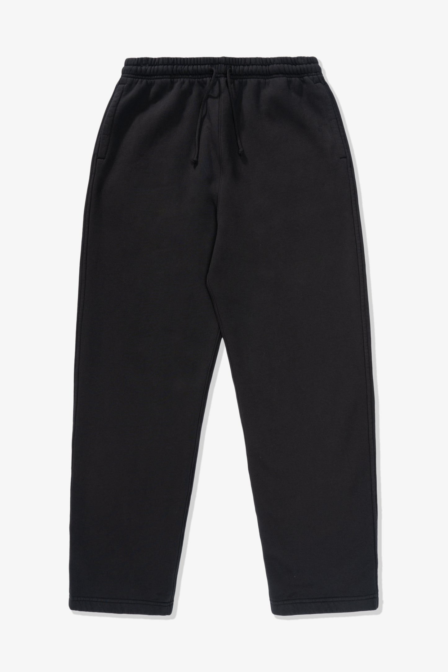 Front full-facing flat overview of LW1144M Midweight Sweatpants in Anthracite