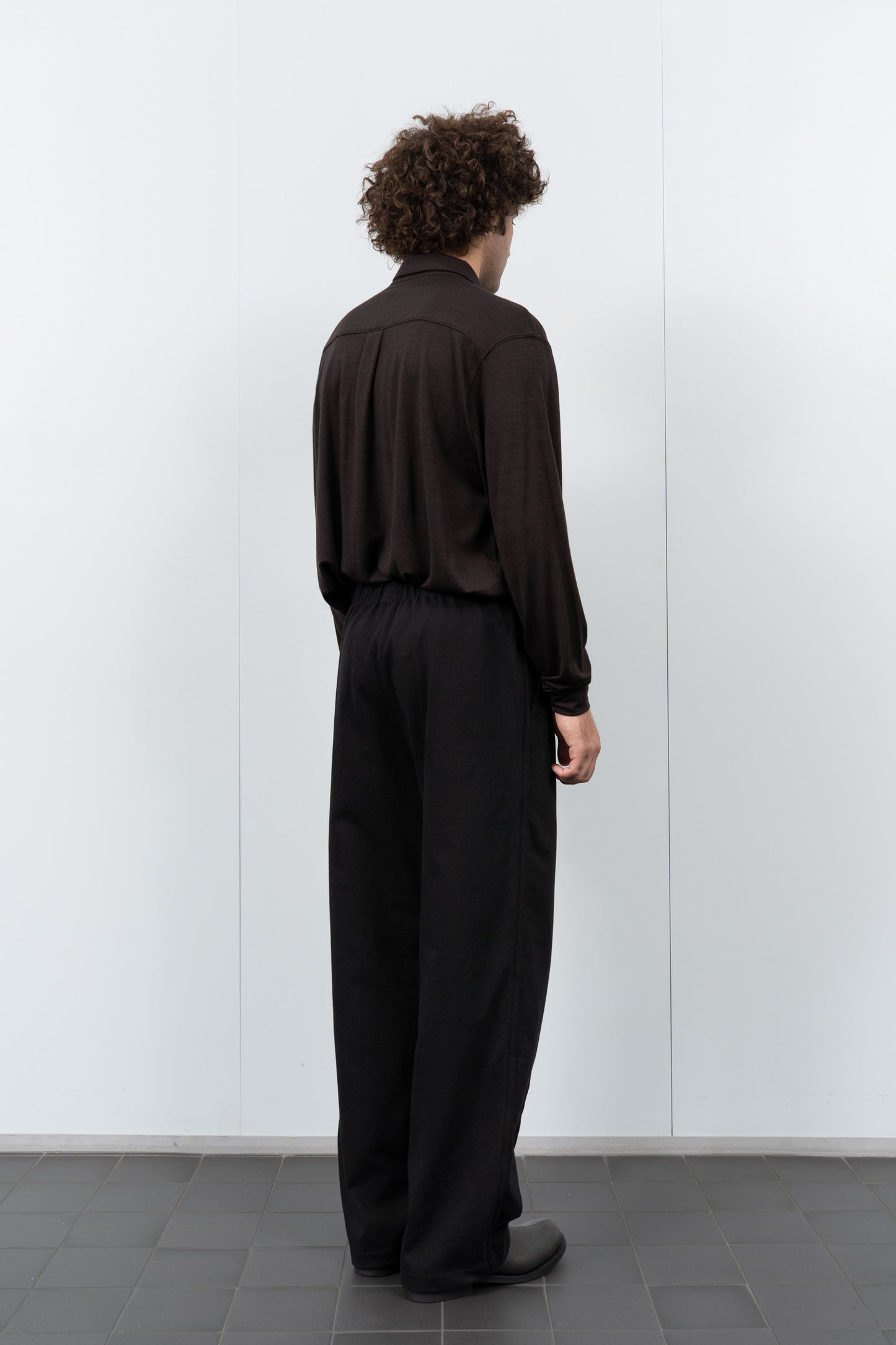 JERSEY BAND PANT - BLACK
