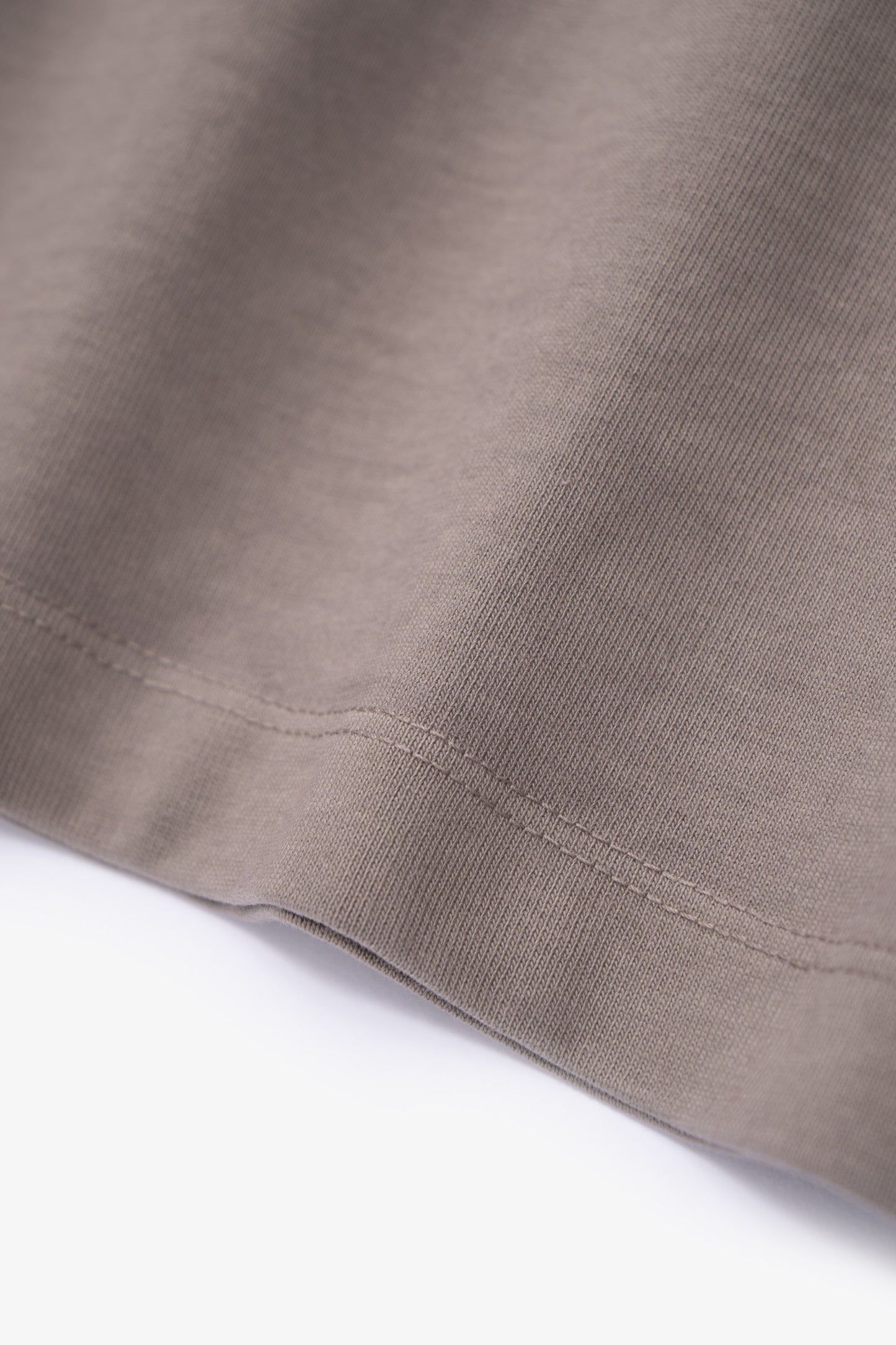 Fabric ripple of LW130T Rugby T-shirt in Anvil Grey