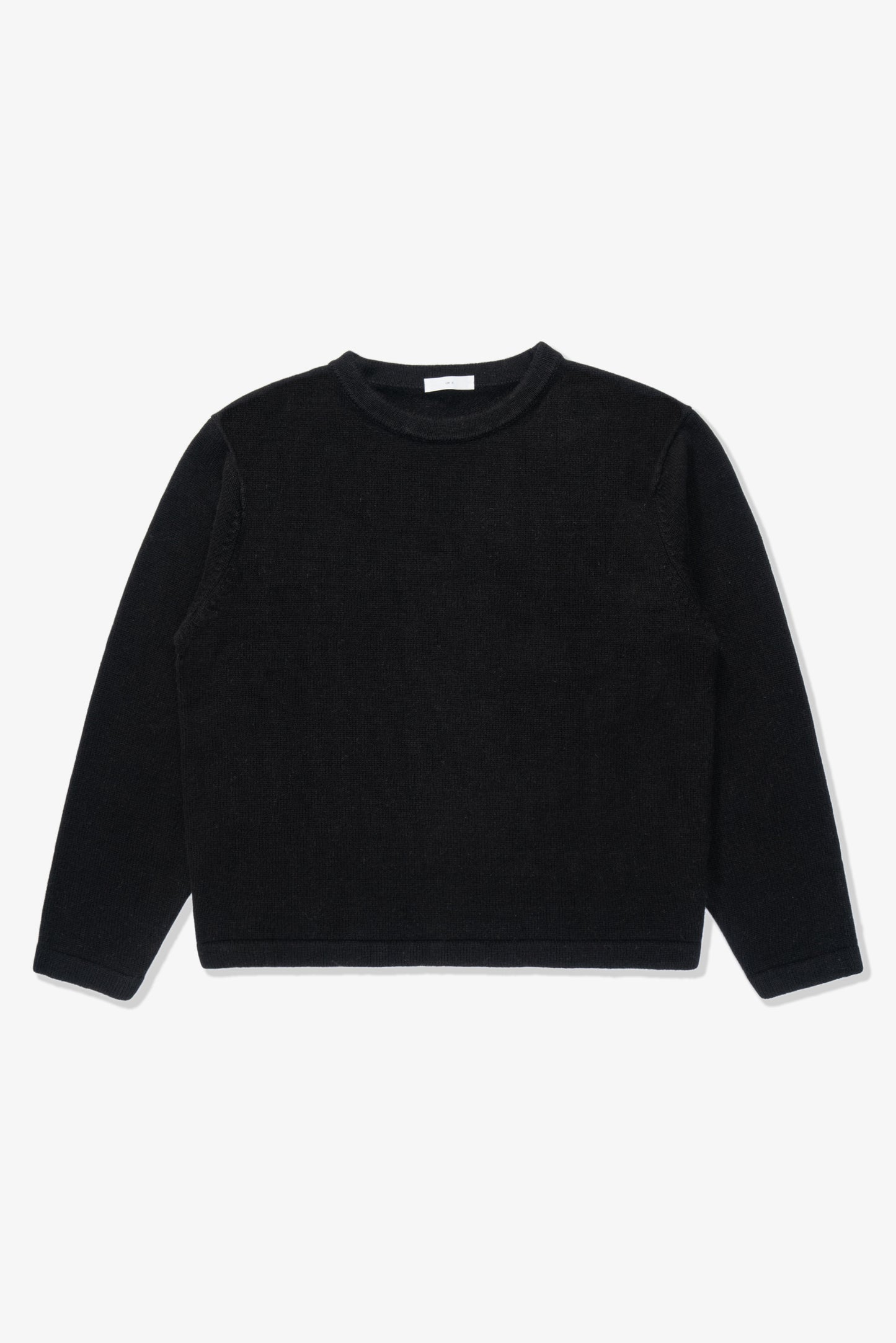 WOOL CASHMERE SWEATER - BLACK