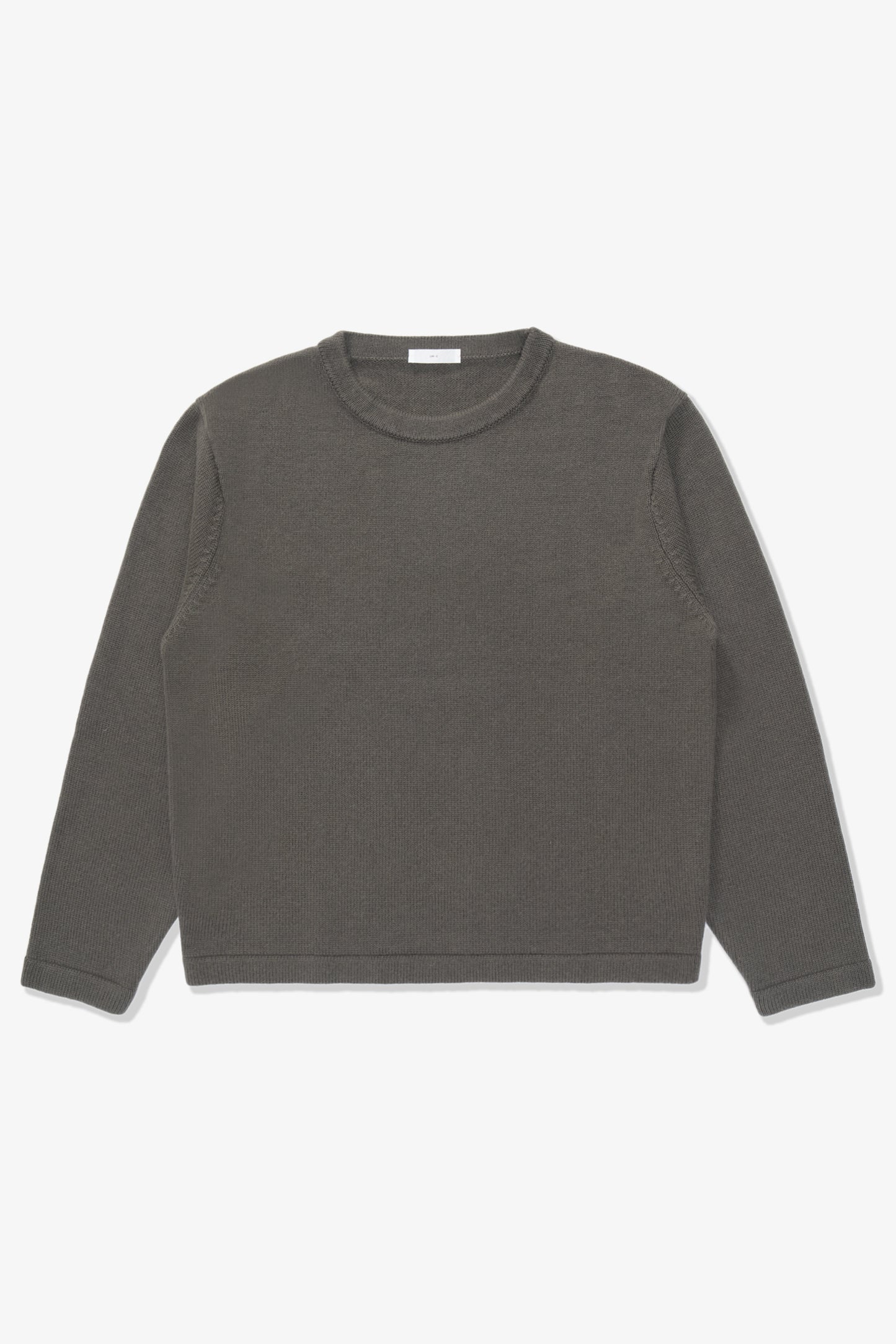 WOOL CASHMERE SWEATER - MARINE GREY