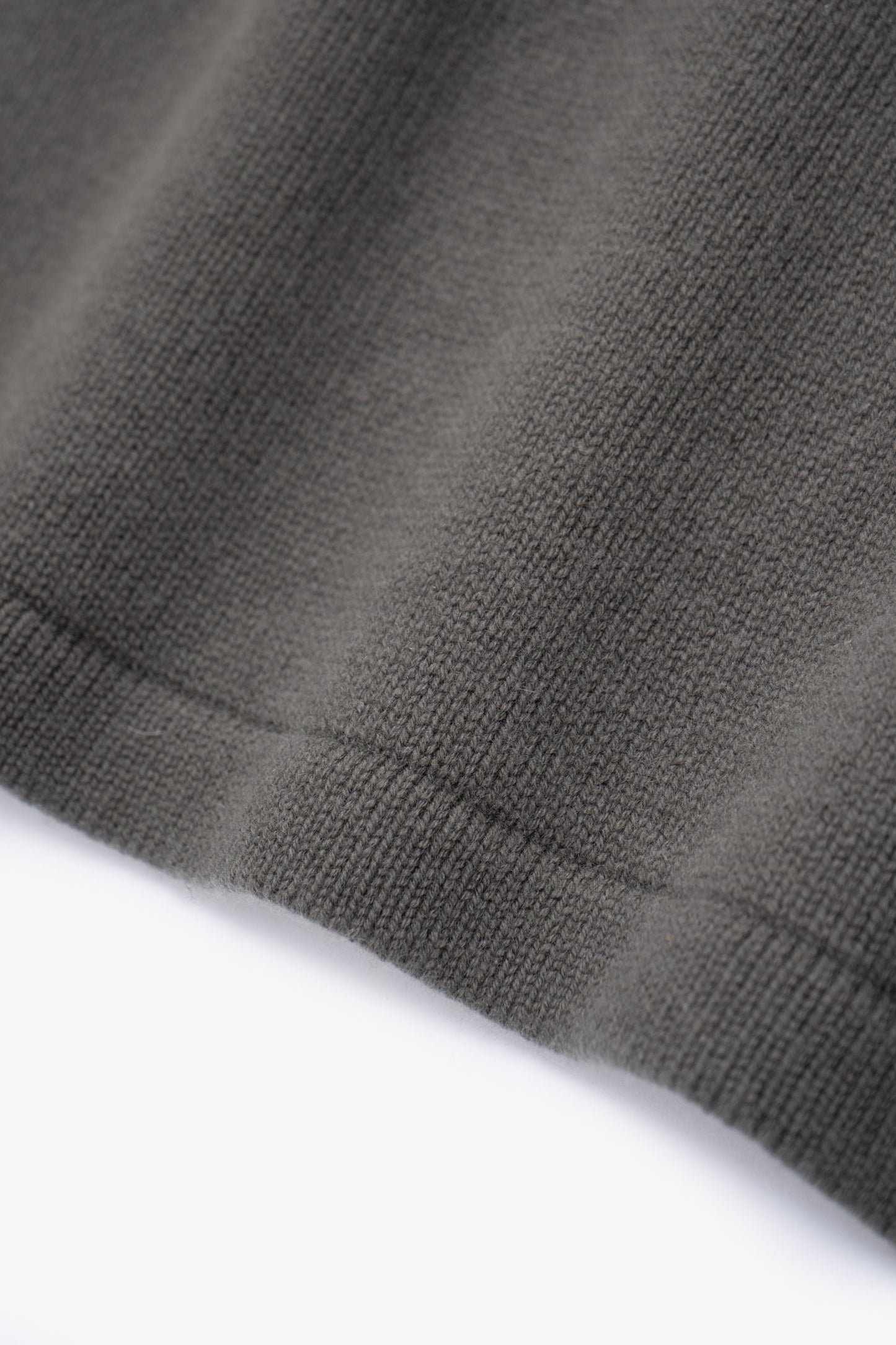 WOOL CASHMERE SWEATER - MARINE GREY
