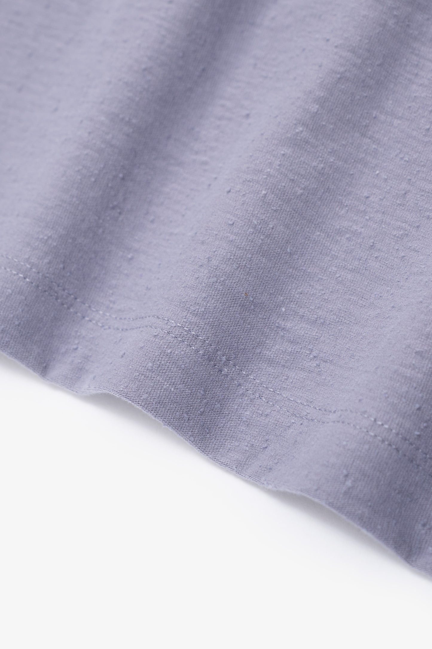 Fabric ripple detail of LW160 Nep T-shirt