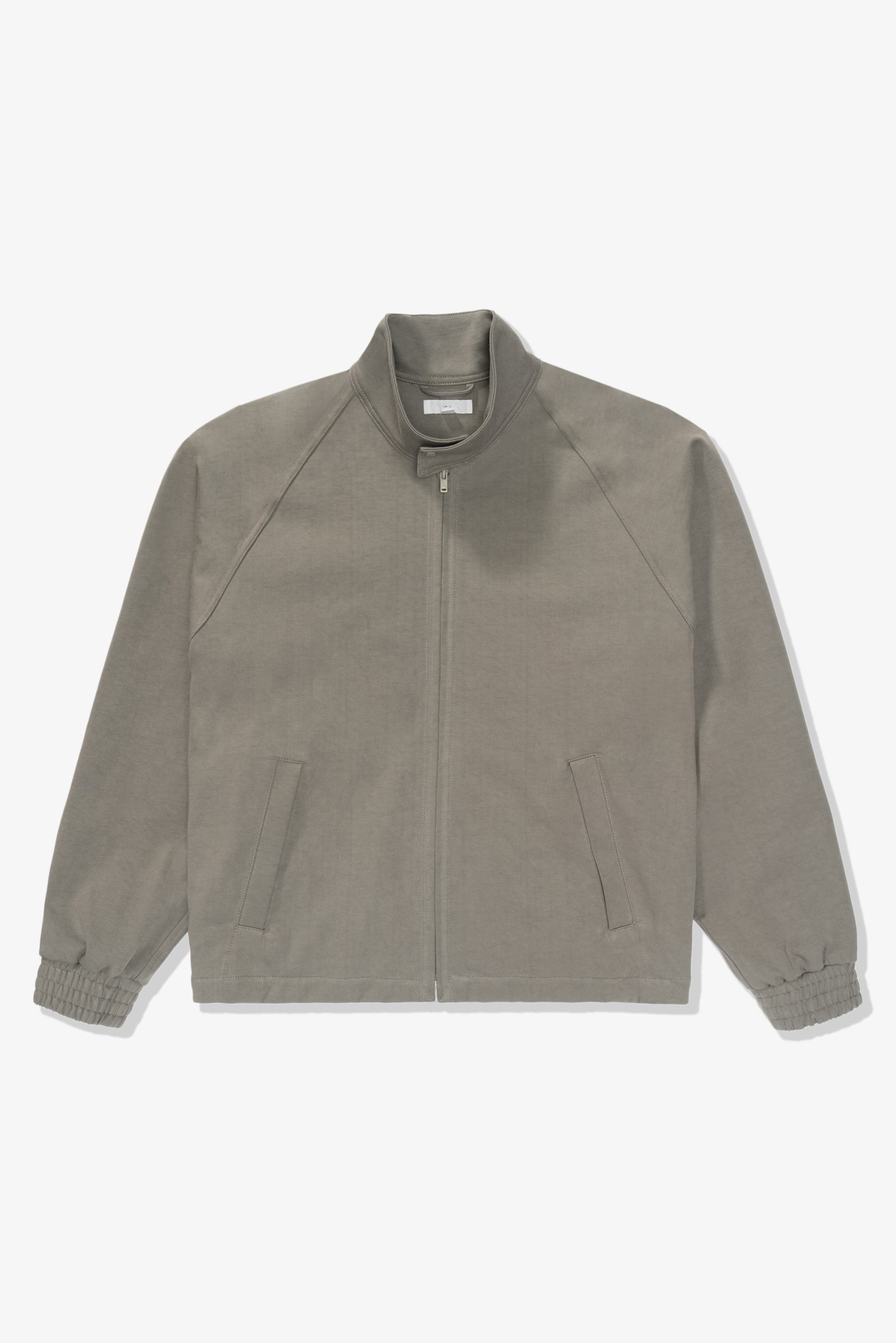 Full front-facing flat overview of LW1630 Toolen Jacket in Anvil Grey