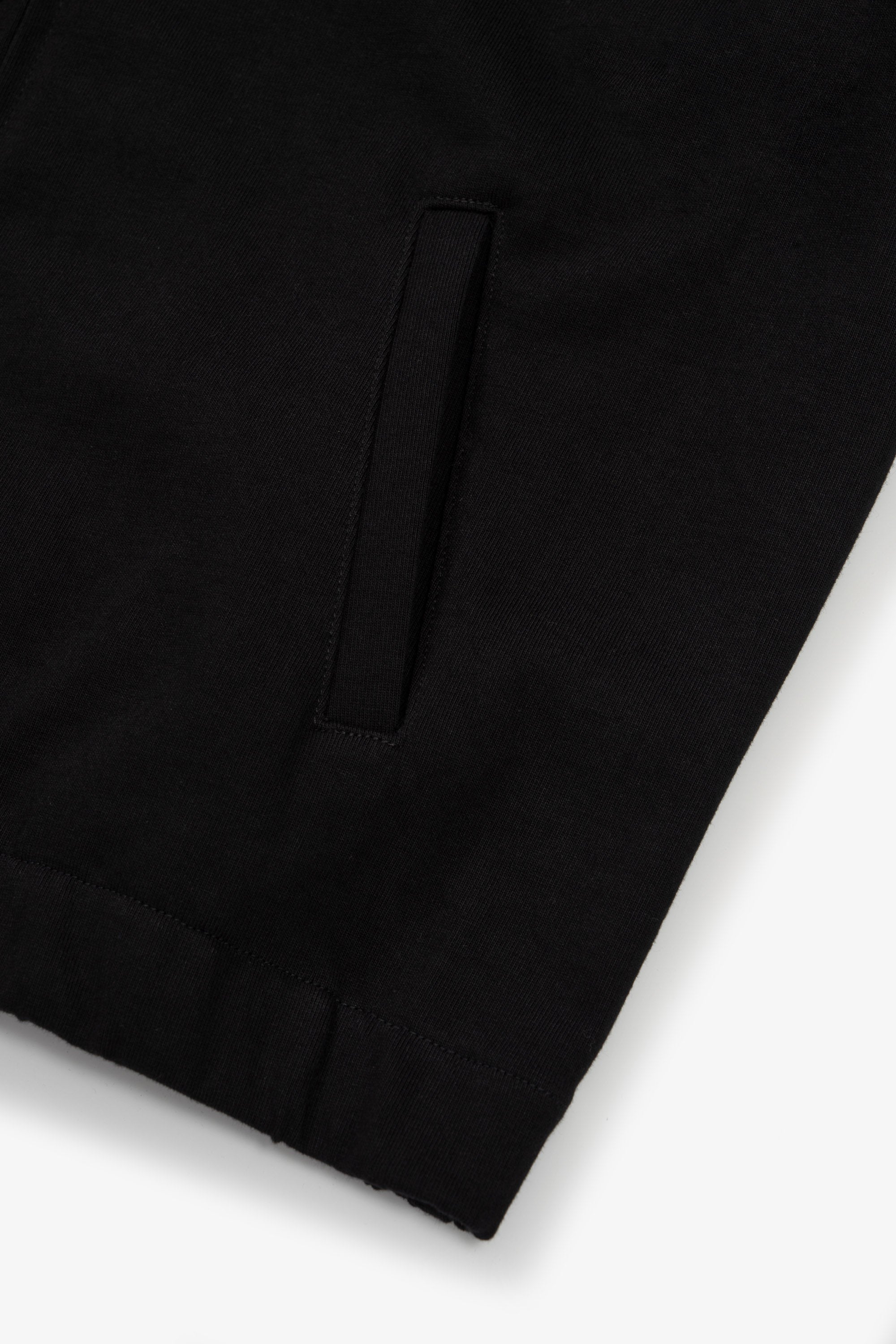 Pocket detail of LW1670 Coach Jacket in Black