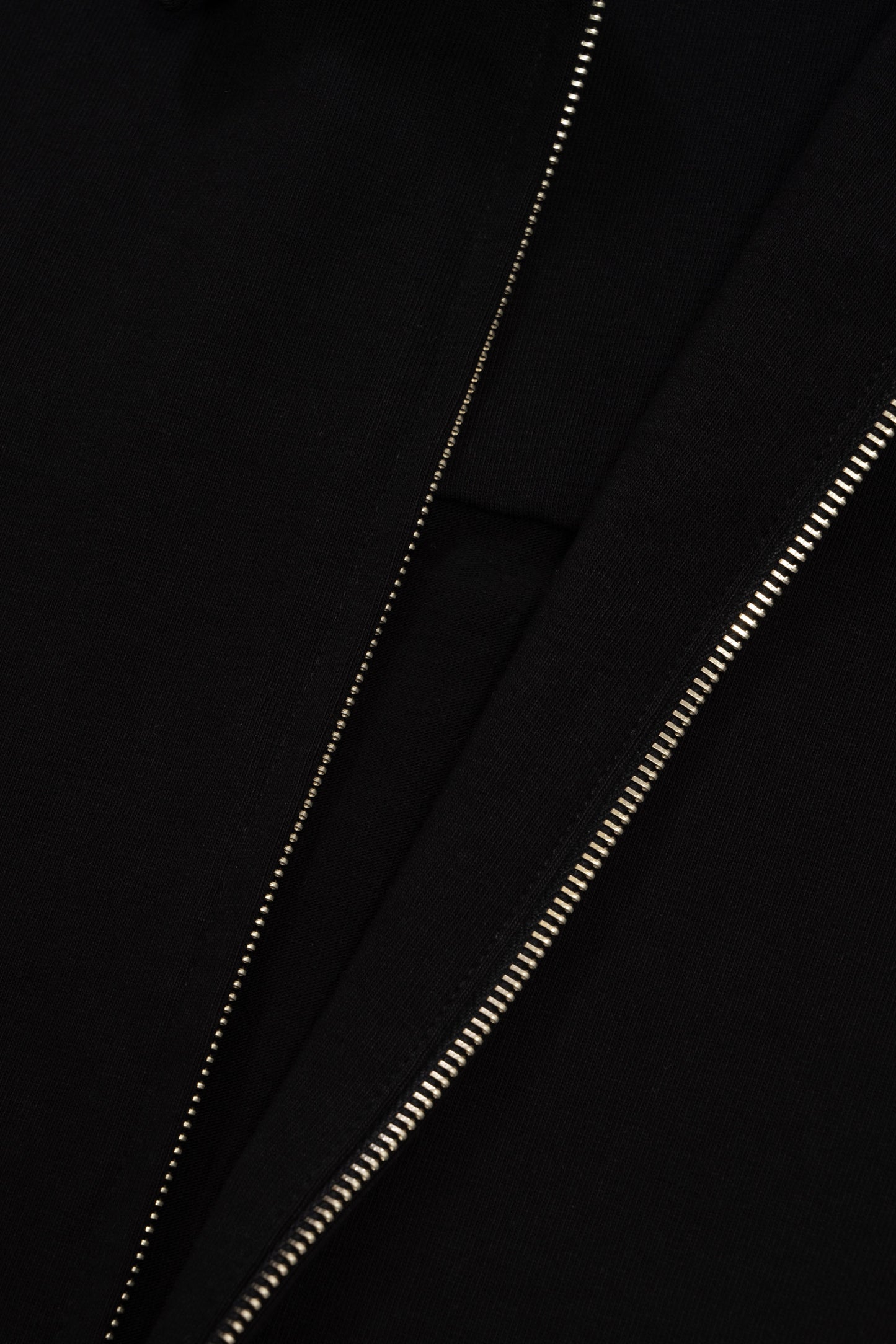 Zip detail of LW1670 Coach Jacket in Black