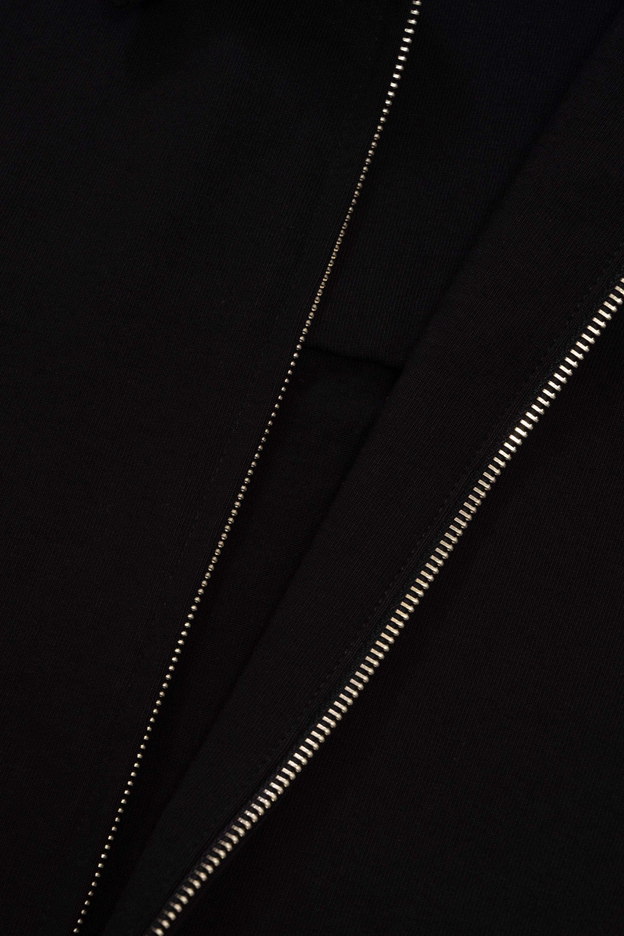 Zip detail of LW1670 Coach Jacket in Black