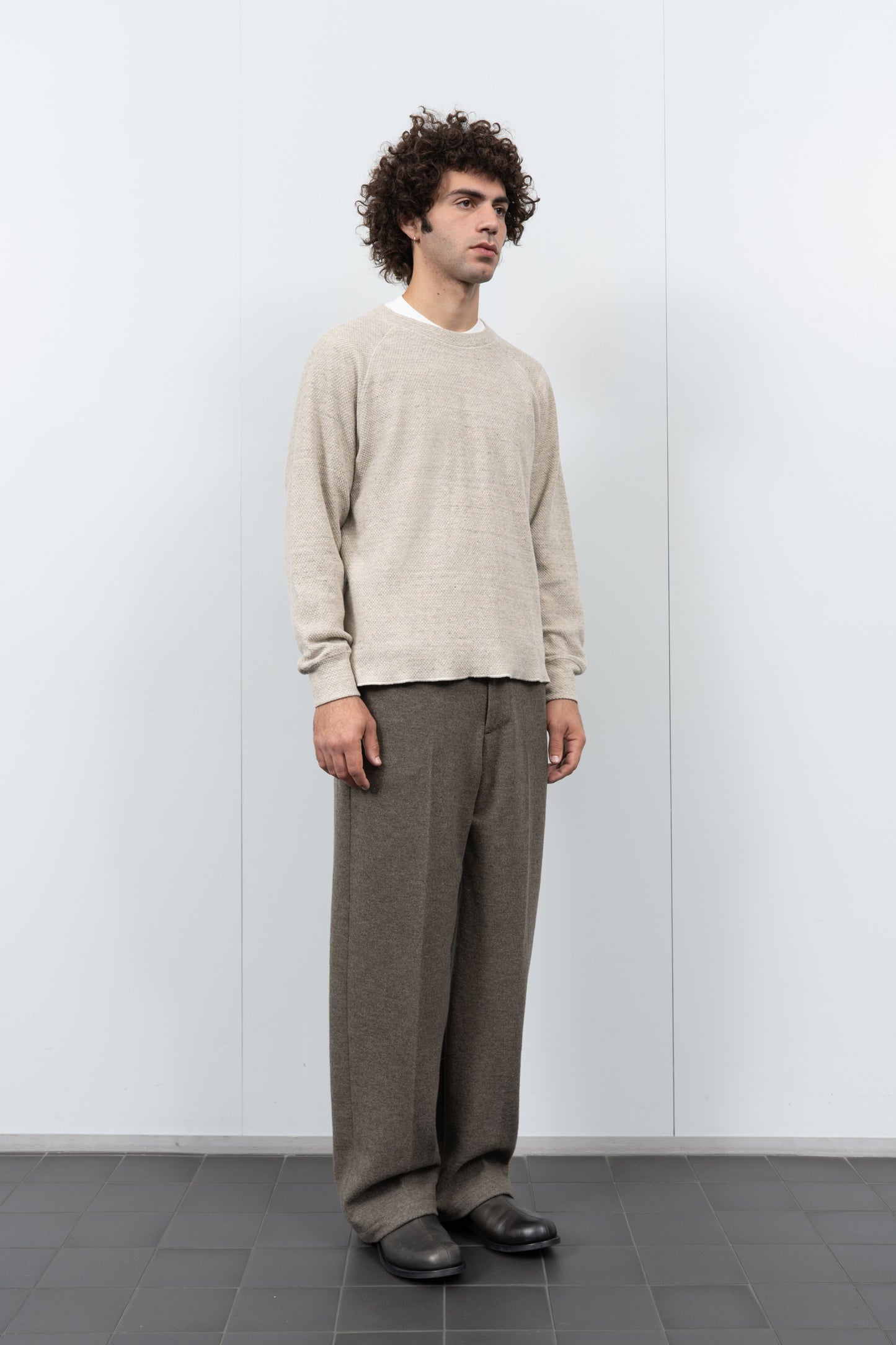 RAGLAN THERMAL - OATMEAL