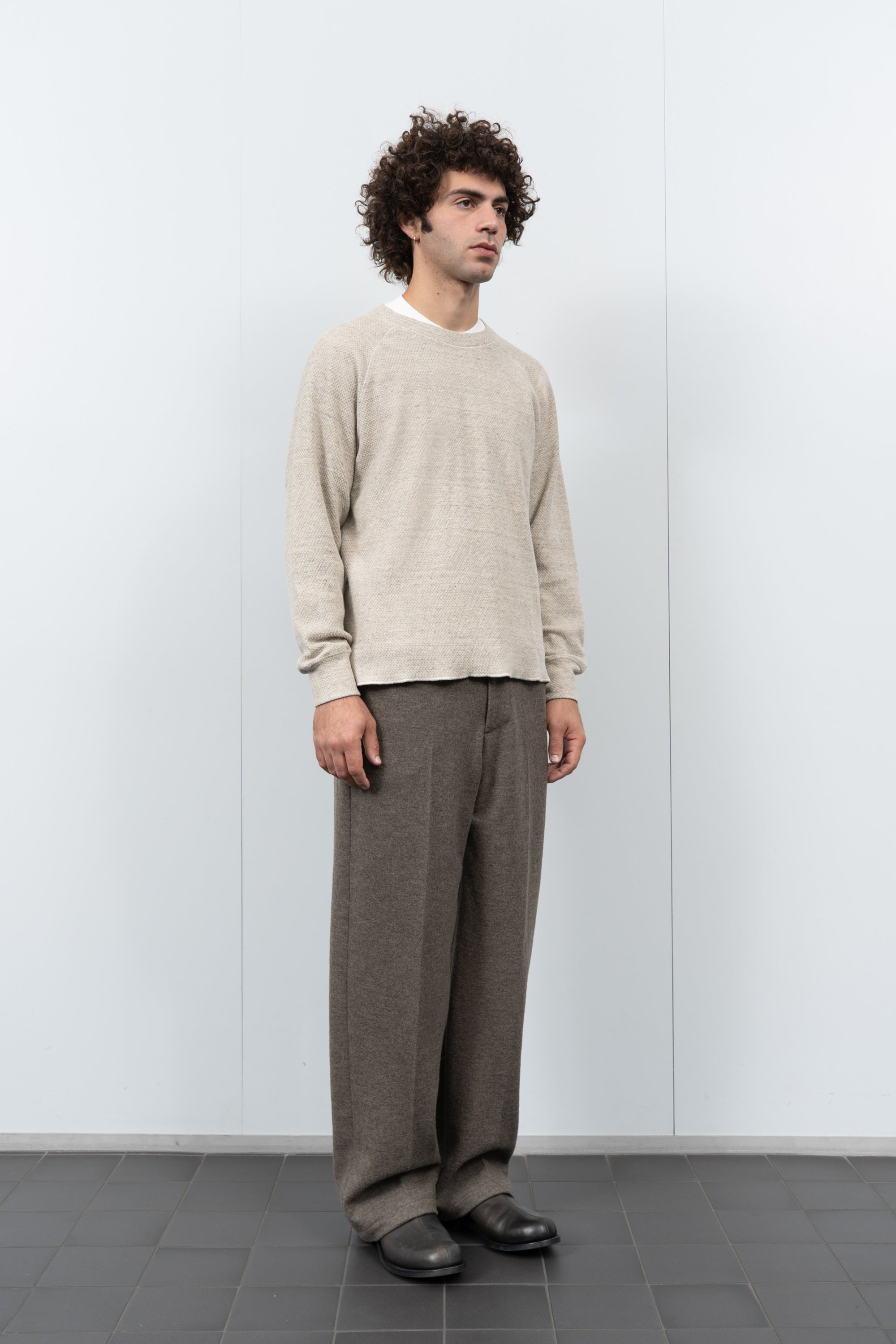 RAGLAN THERMAL - OATMEAL