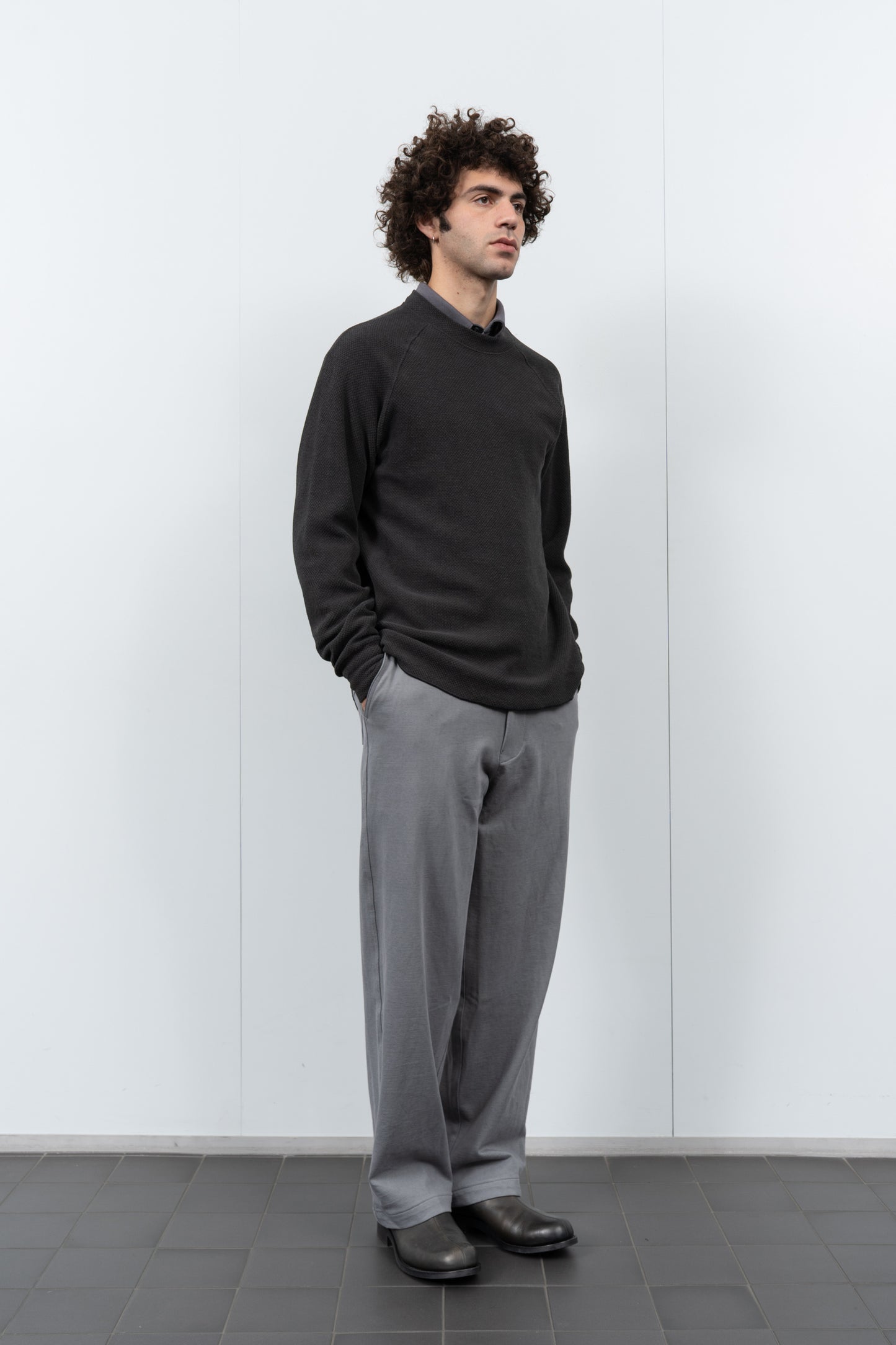 RAGLAN THERMAL - PIGMENT CHARCOAL