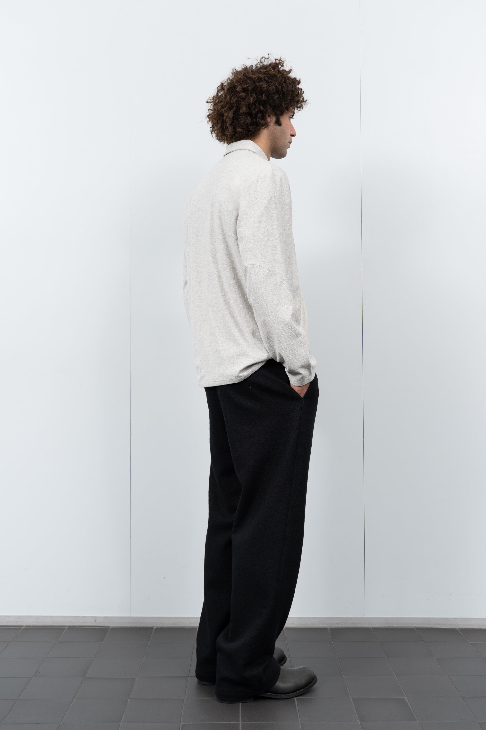 NEP POLO - GREY MELANGE