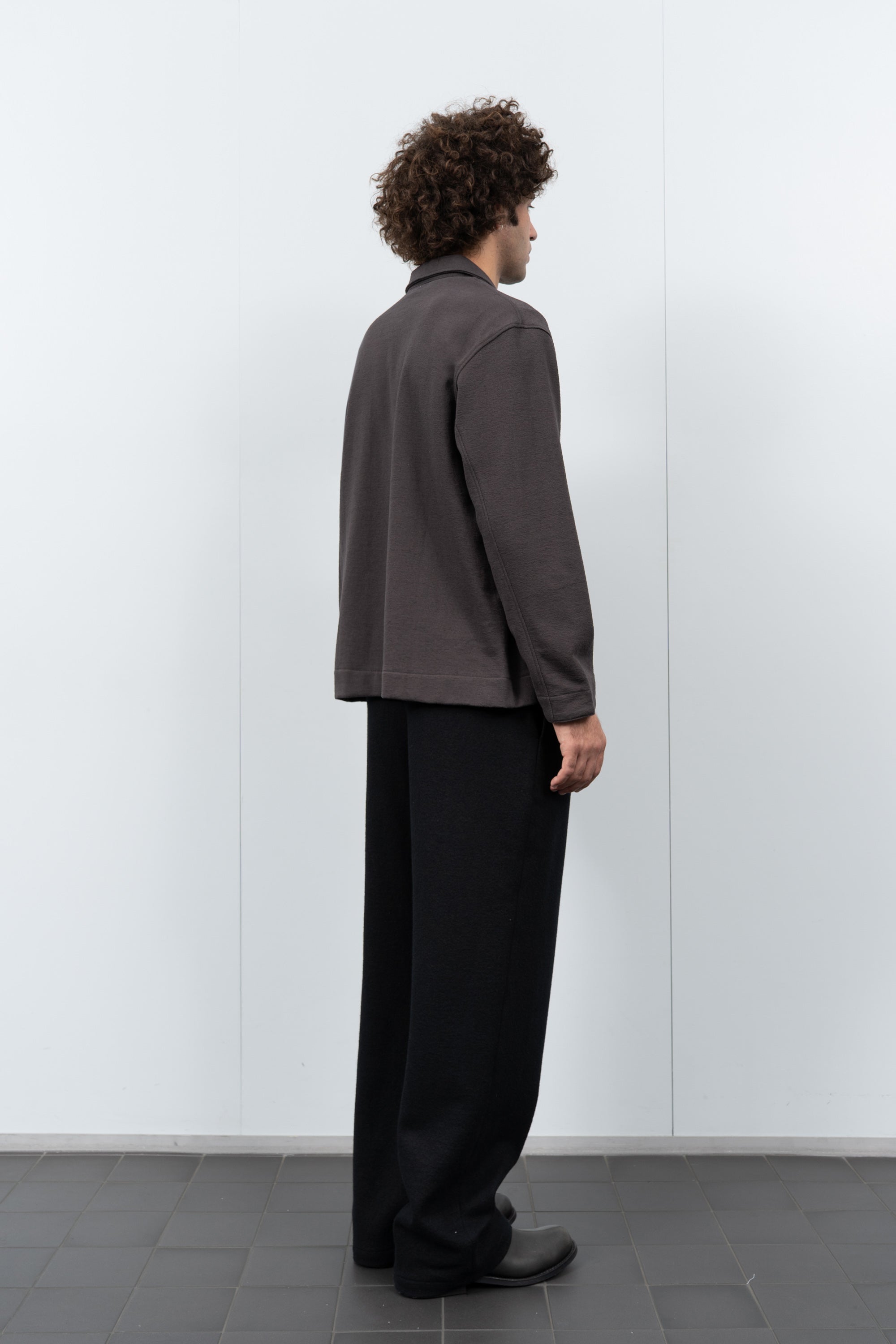 FRANCISCO BUTTON DOWN - BLACK MUSHROOM