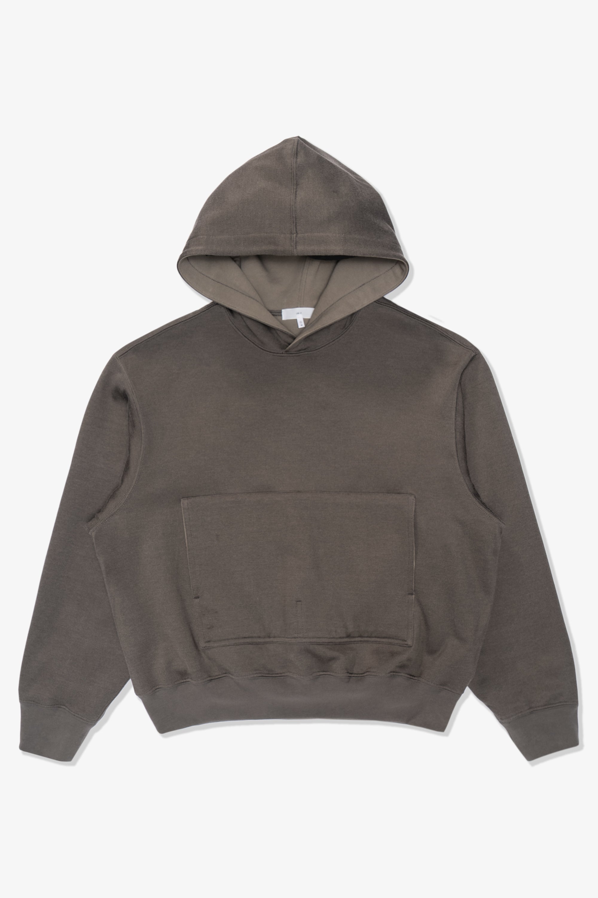 2 PLY CR HOODIE - GREY OLIVE