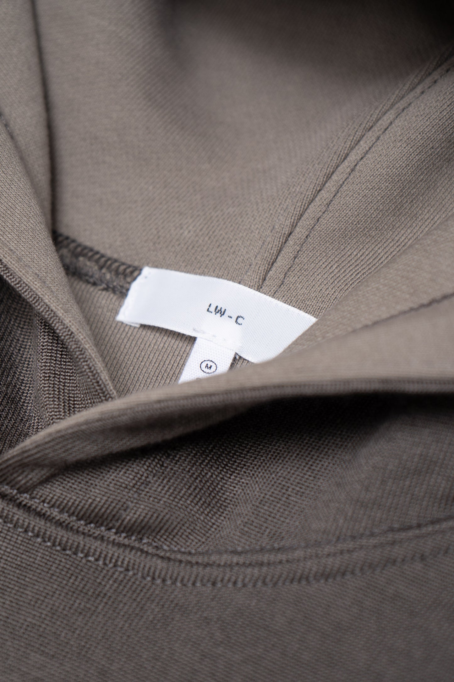 2 PLY CR HOODIE - GREY OLIVE