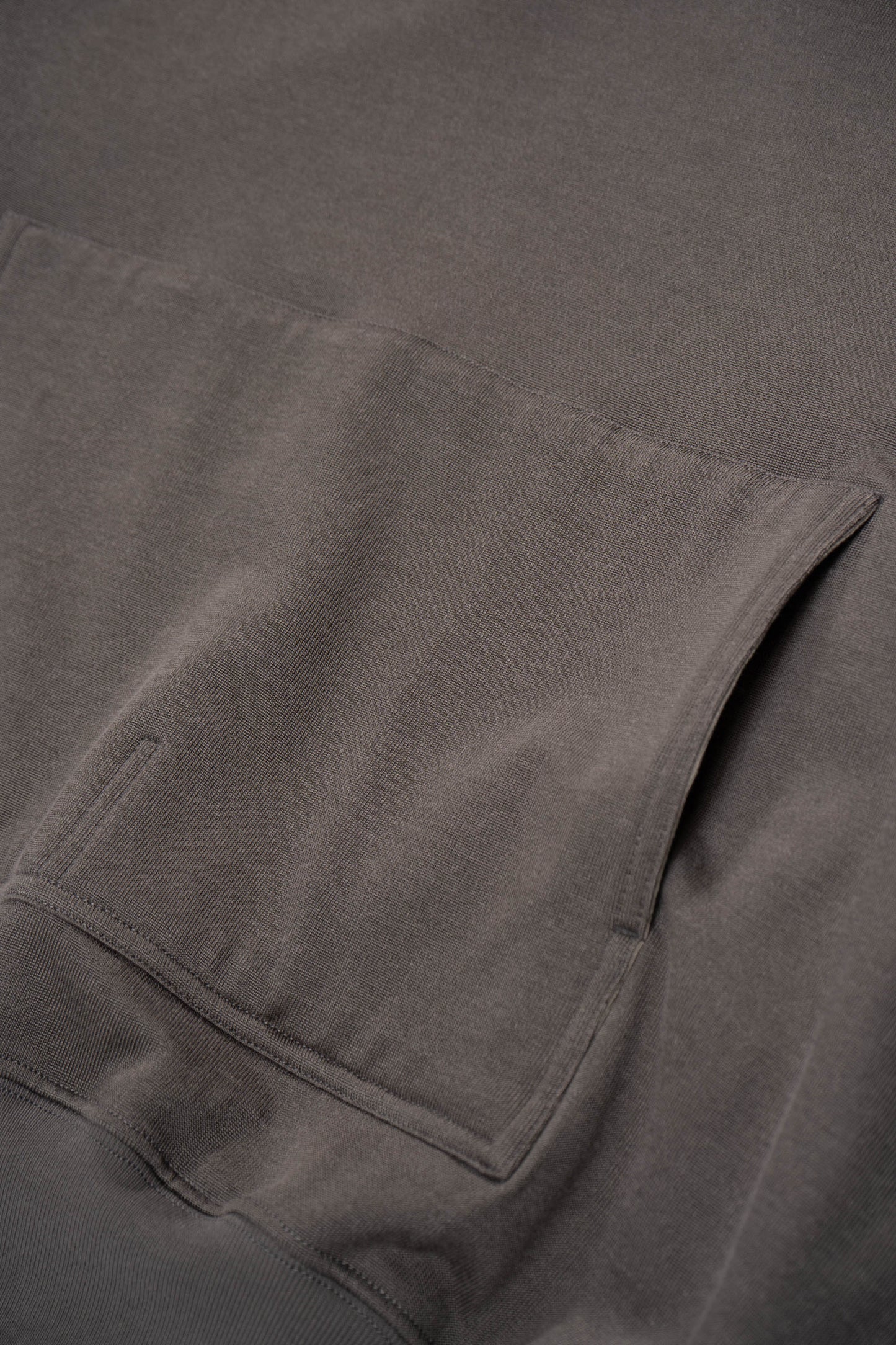 2 PLY CR HOODIE - GREY OLIVE