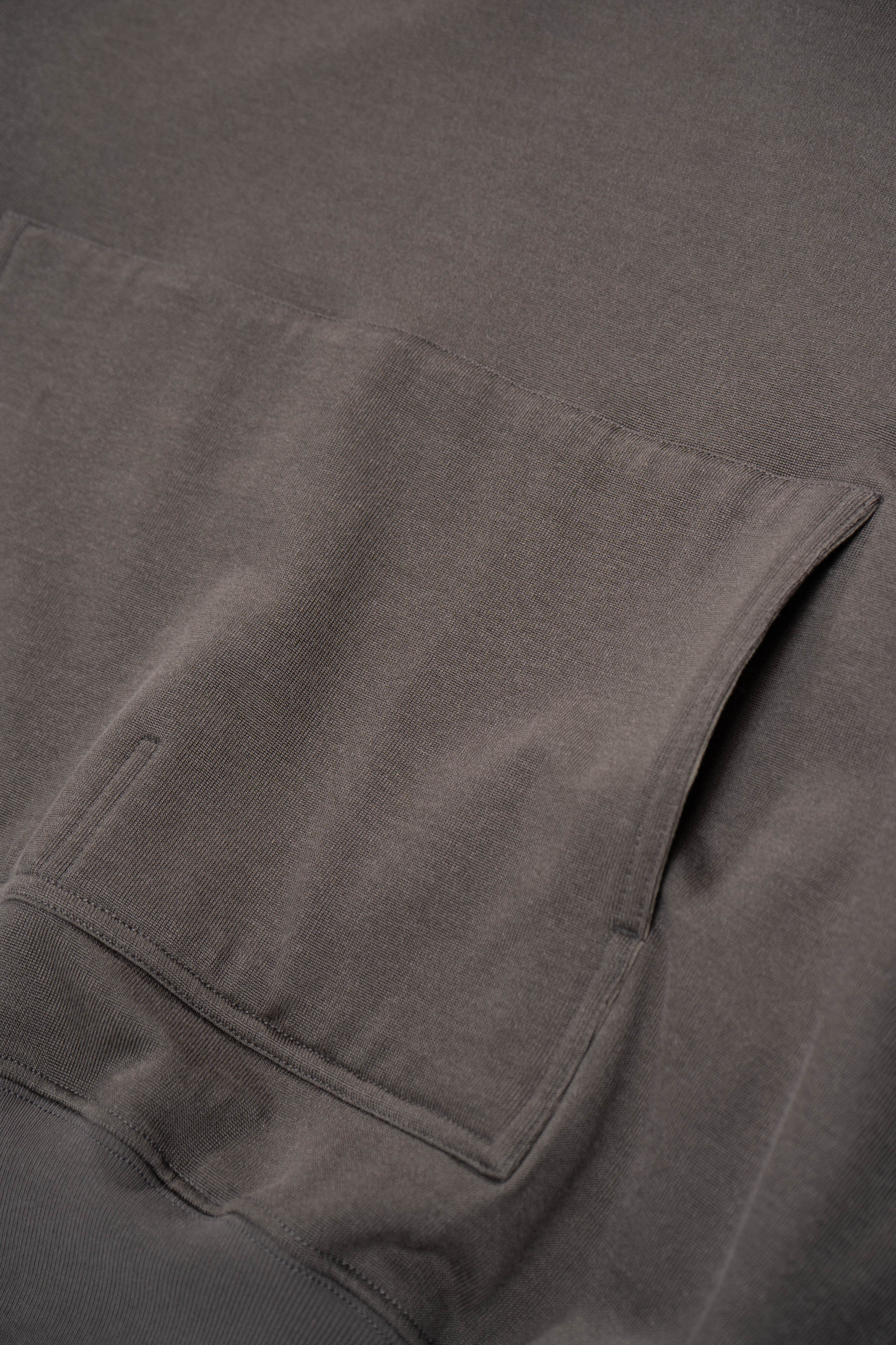 2 PLY CR HOODIE - GREY OLIVE