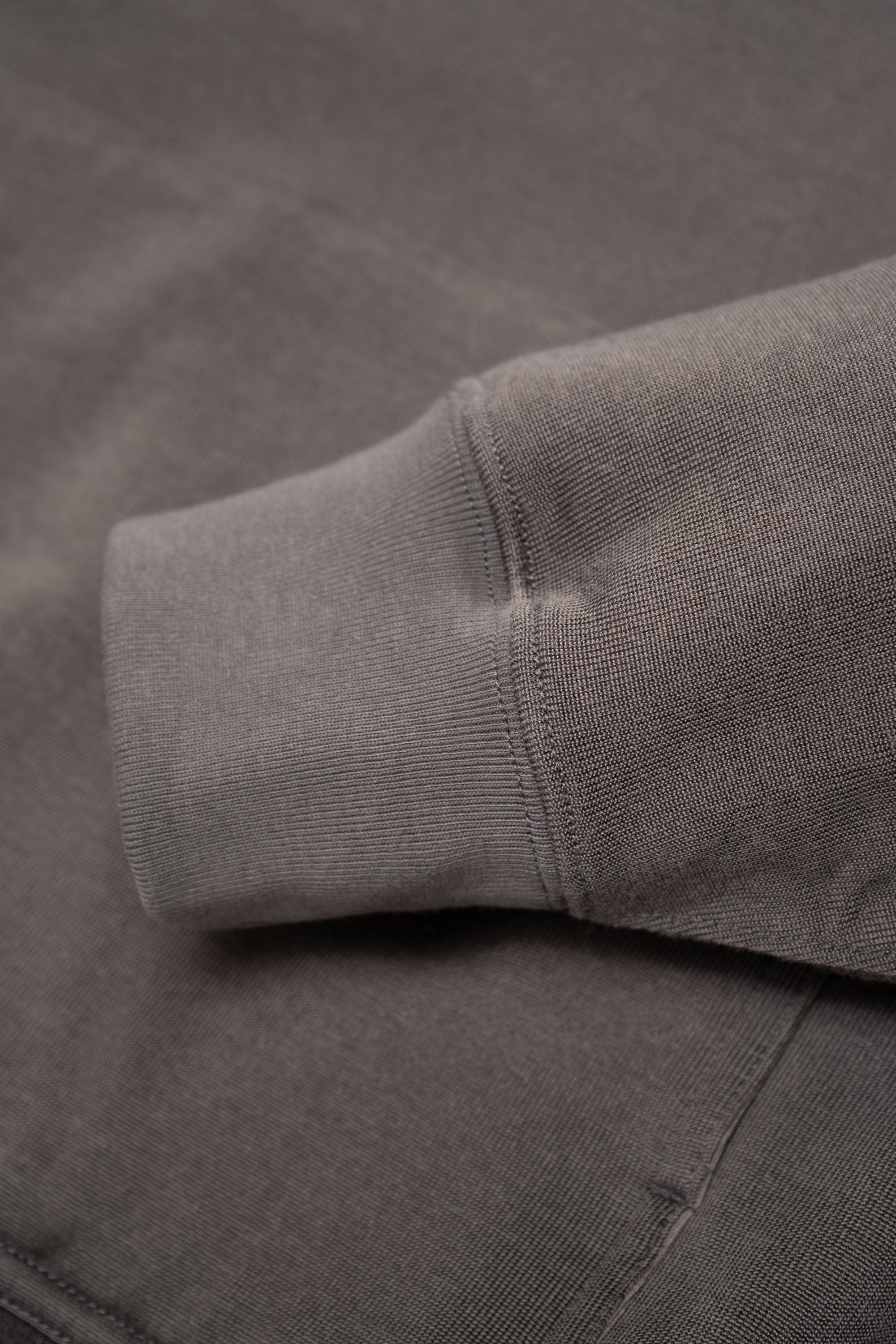 2 PLY CR HOODIE - GREY OLIVE