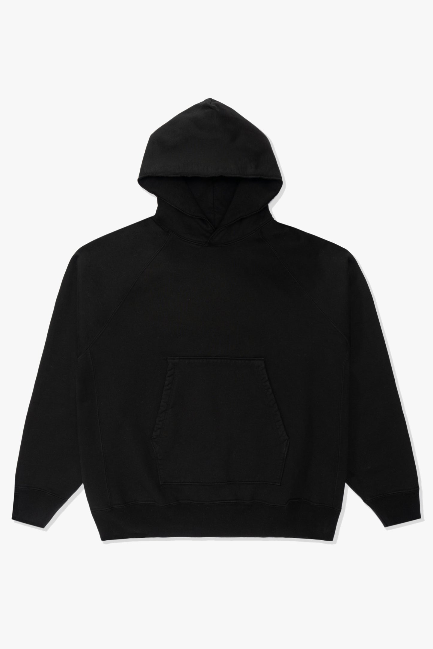 SUPER WEIGHTED HOODIE - BLACK