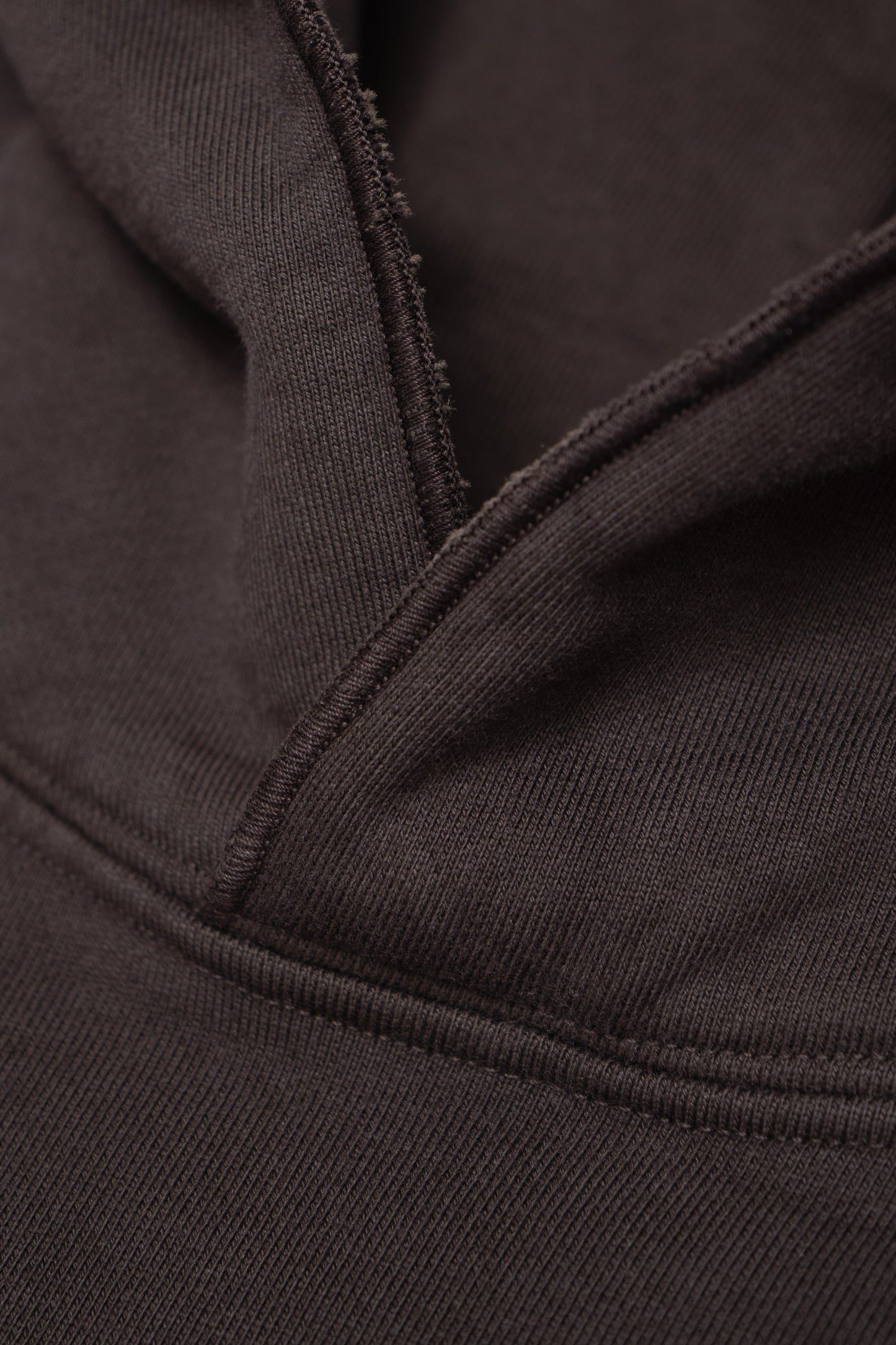 Collar detail of LW680 Super Weighted Hoodie