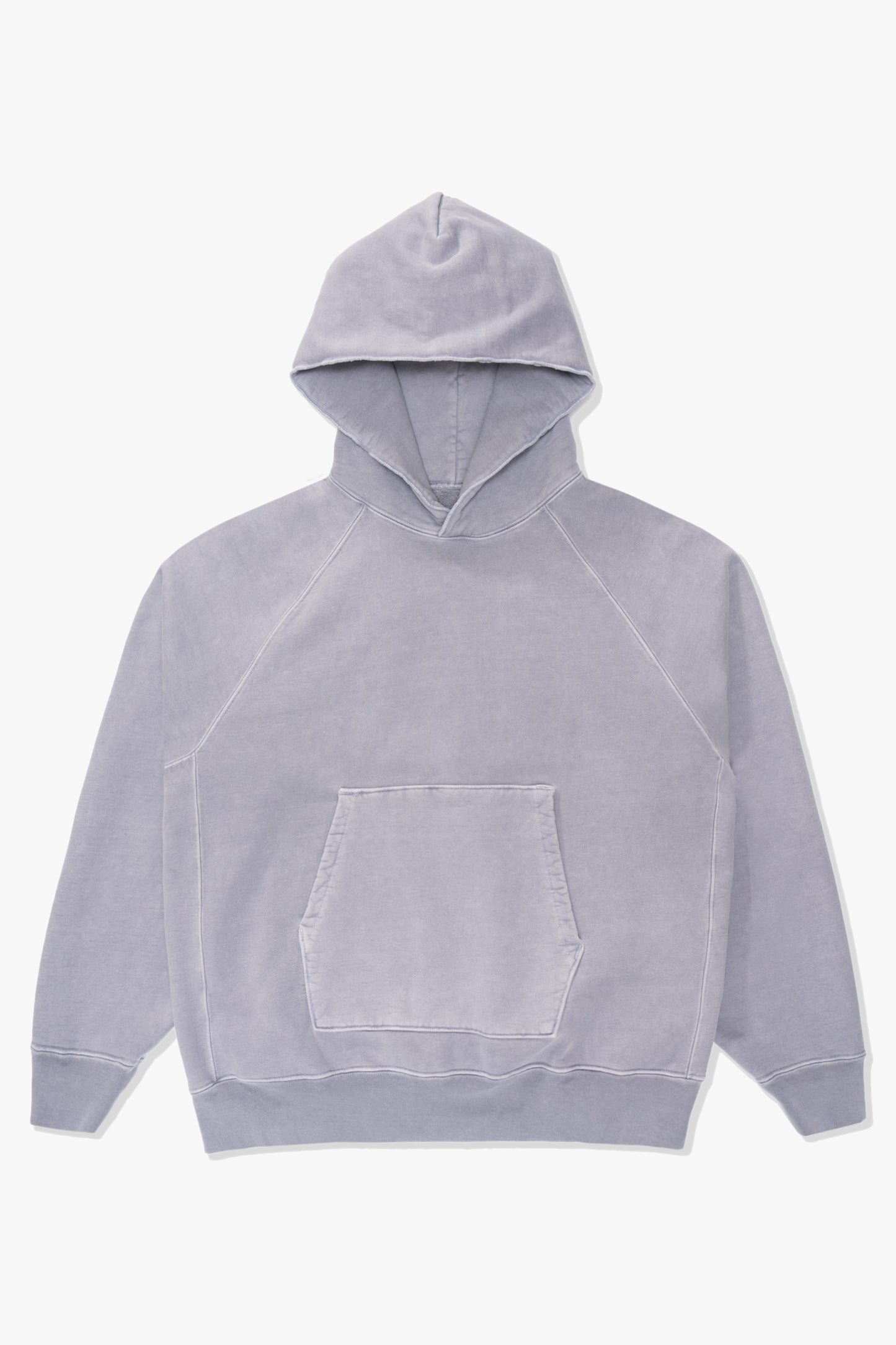 SUPER WEIGHTED HOODIE - LILAC GREY