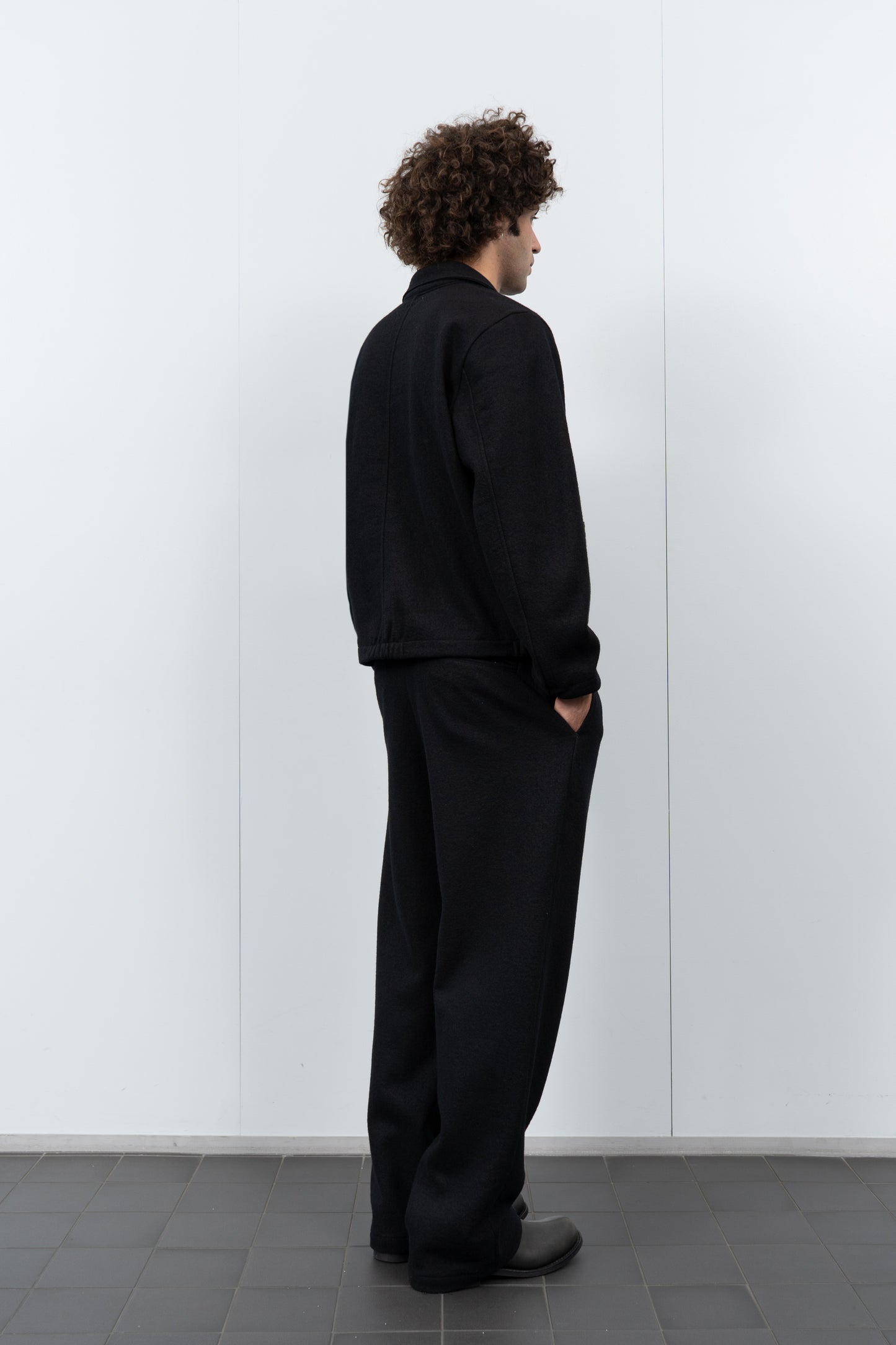 LOMA BLOUSON - BLACK