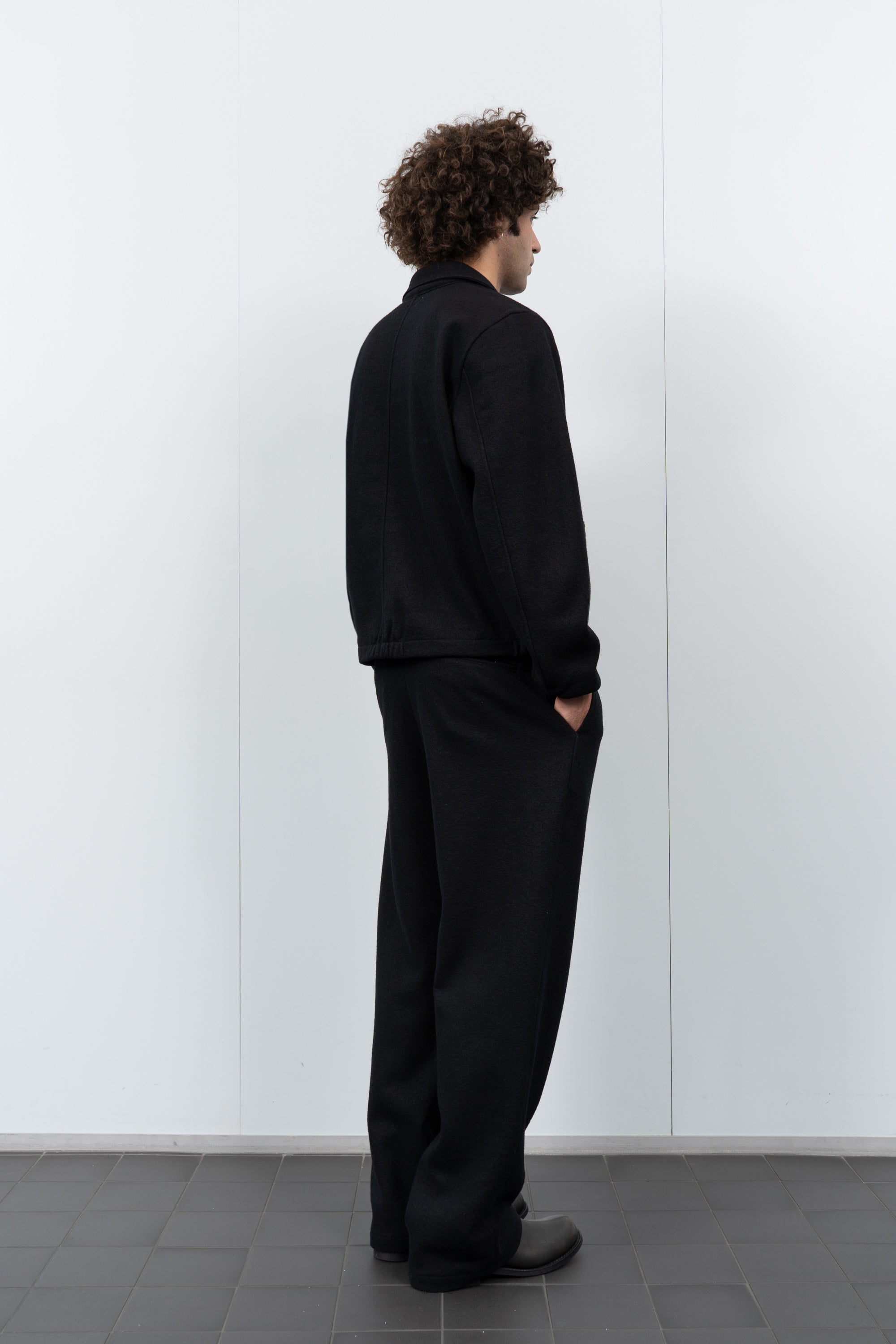 LOMA BLOUSON - BLACK