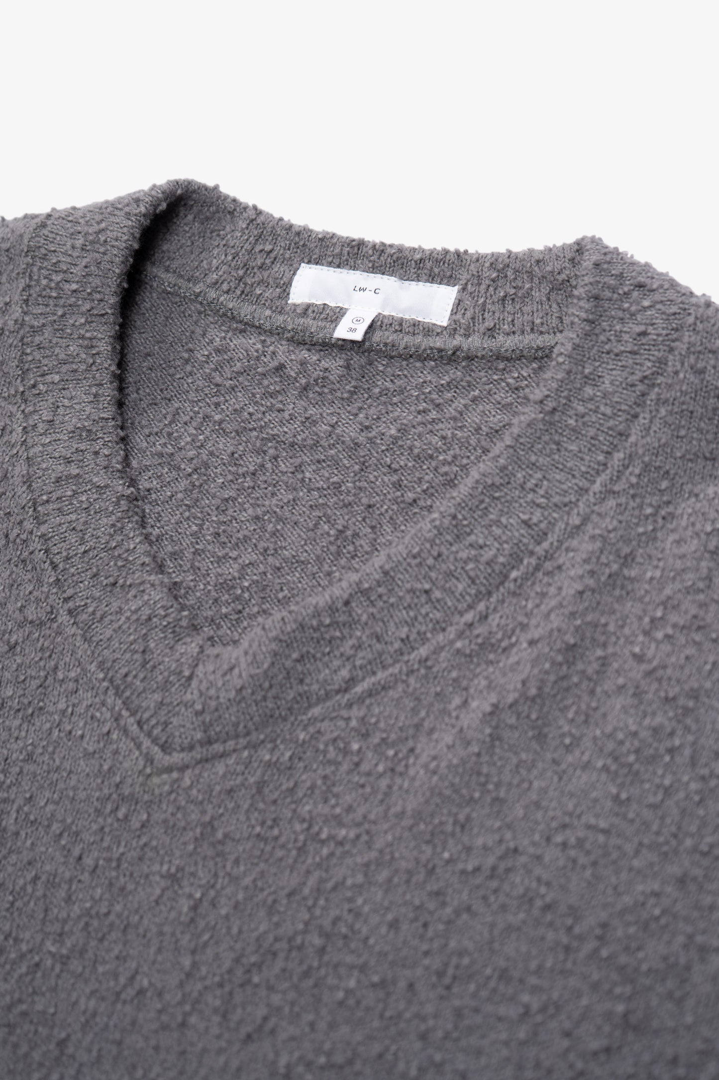 TEDDY HIGH V-NECK - KELP