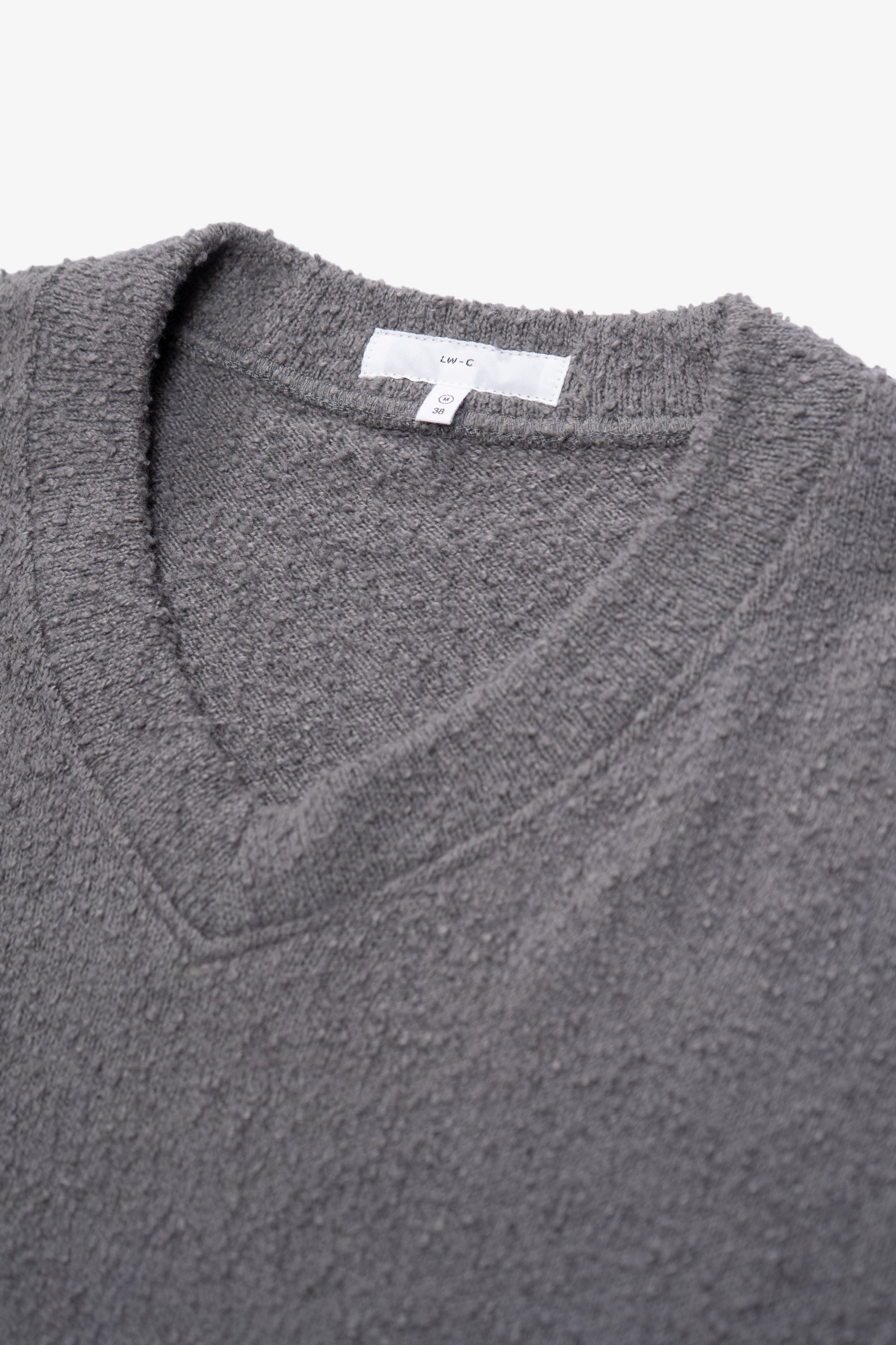 TEDDY HIGH V-NECK - KELP