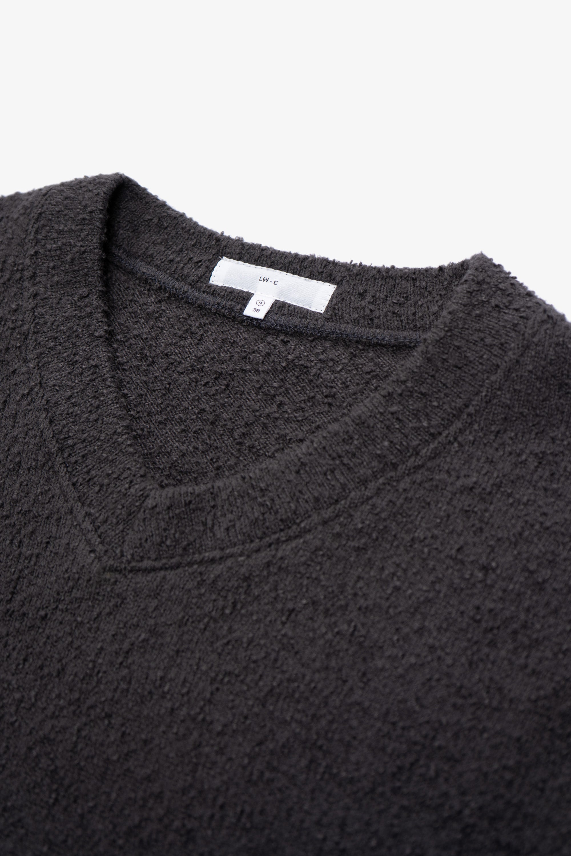 TEDDY HIGH V-NECK - SHADOW