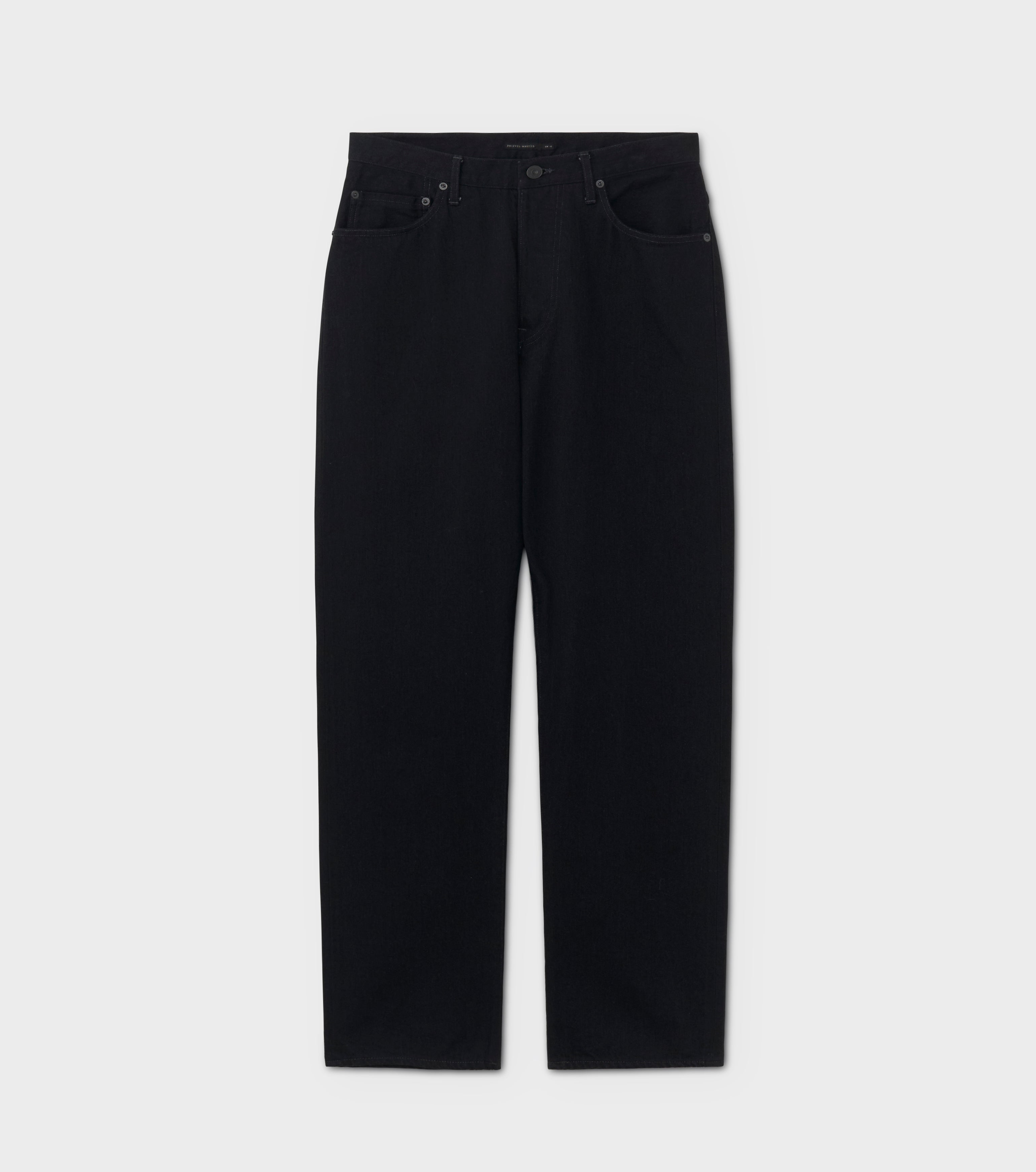 CLASSIC JEANS REGULAR - BLACK – LADY WHITE CO.