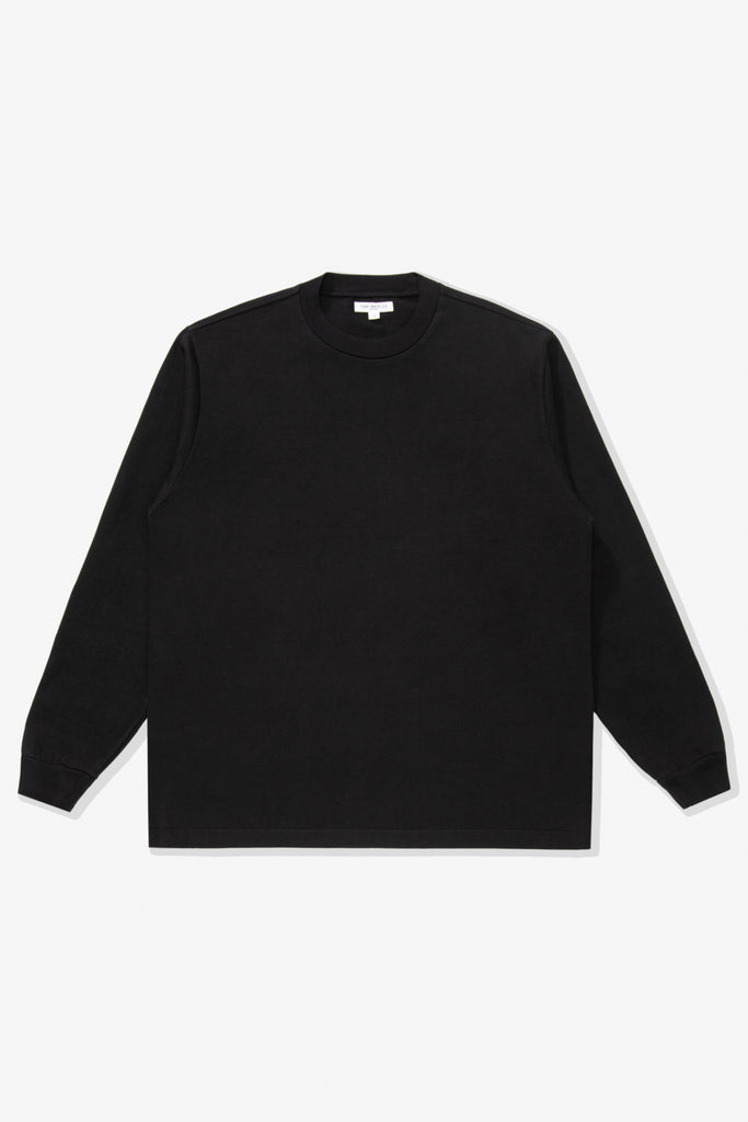 L/S RUGBY T-SHIRT - BLACK