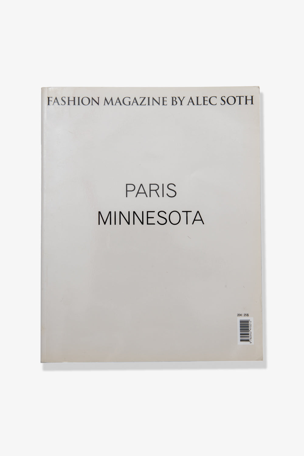 Citations, Edition 2: Alec Soth - Fashion Magazine: Paris