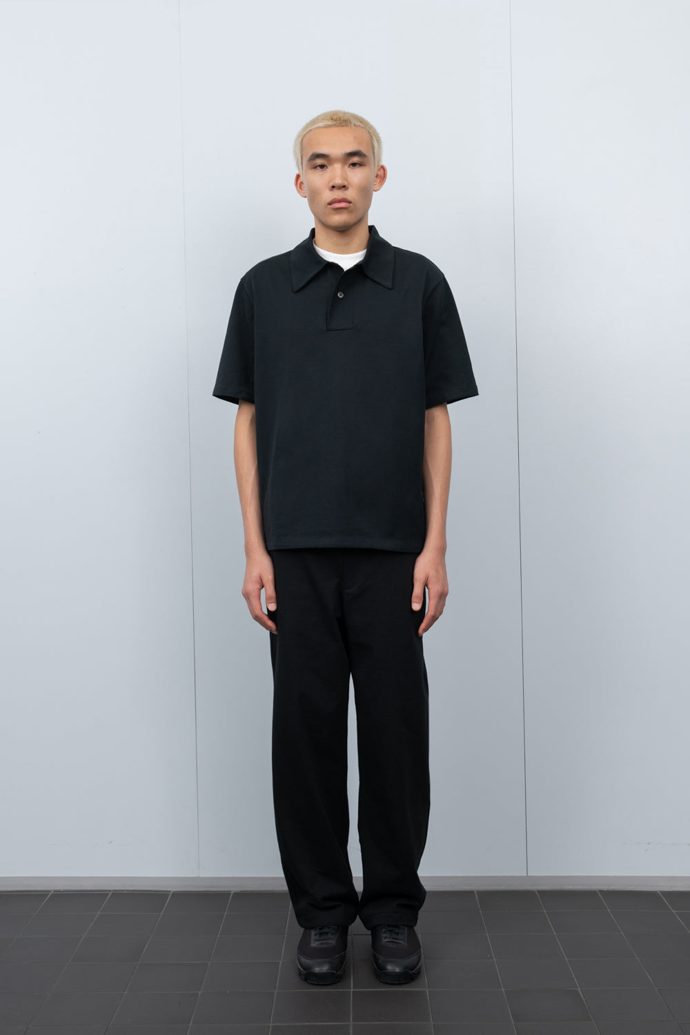 MORRIS LADY POLOS - BLACK/WHITE