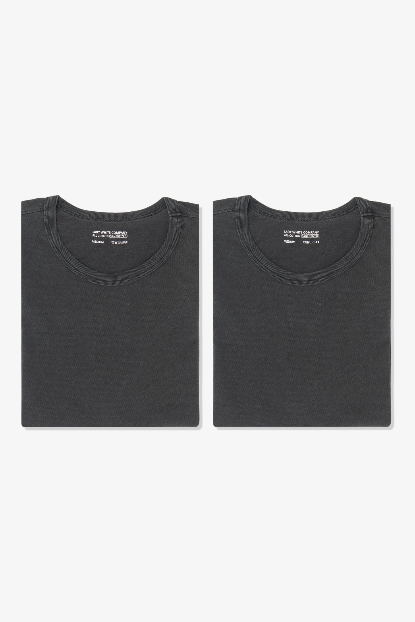 OUR T-SHIRT 2-PACK - PIGMENT CHARCOAL