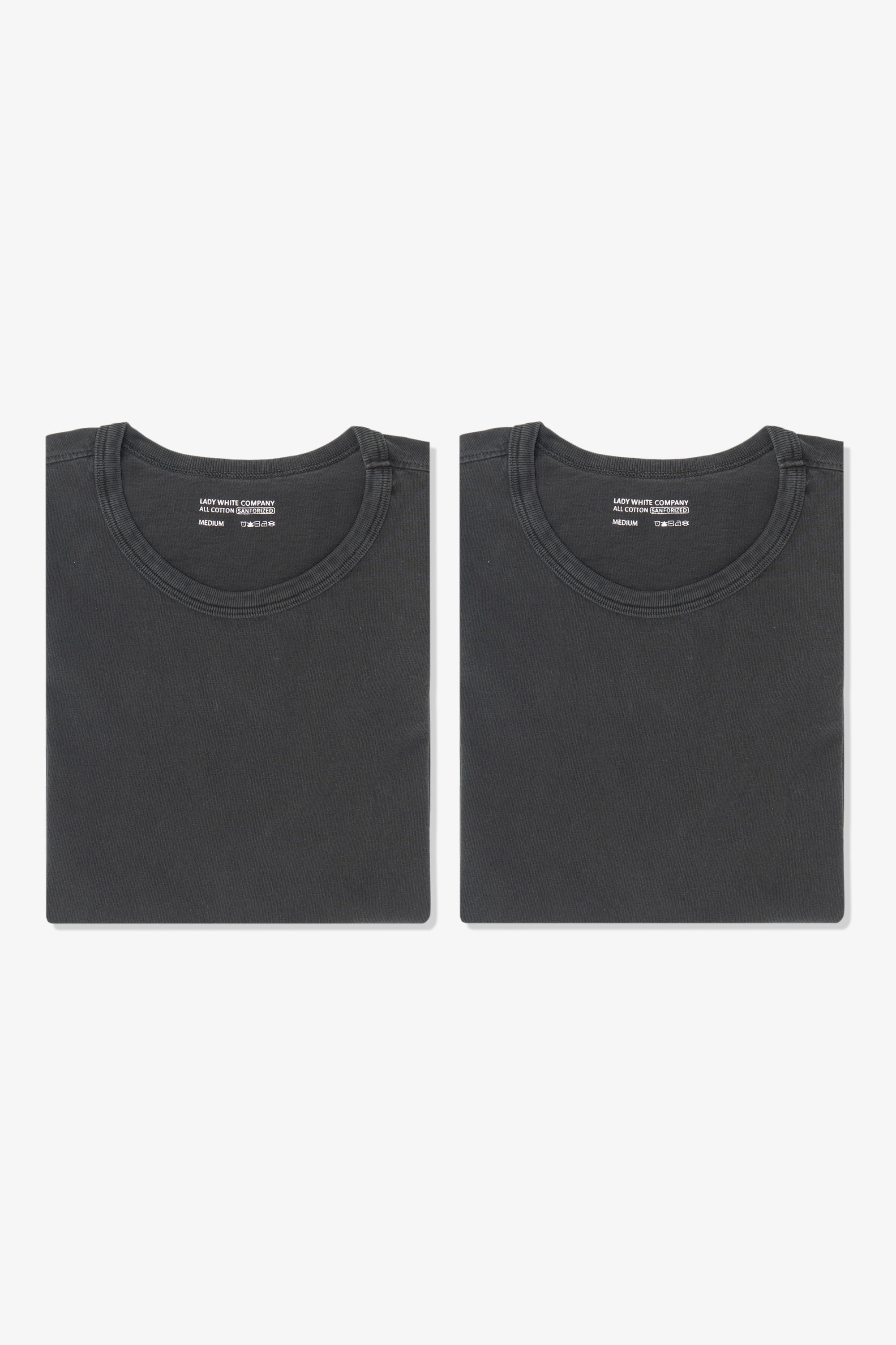 OUR T-SHIRT 2-PACK - PIGMENT CHARCOAL