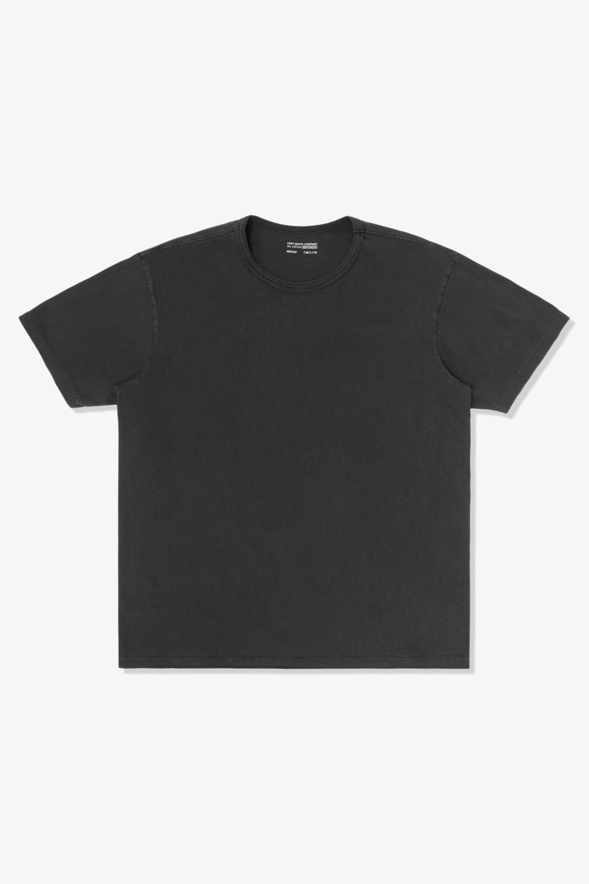 OUR T-SHIRT - PIGMENT CHARCOAL – LADY WHITE CO.