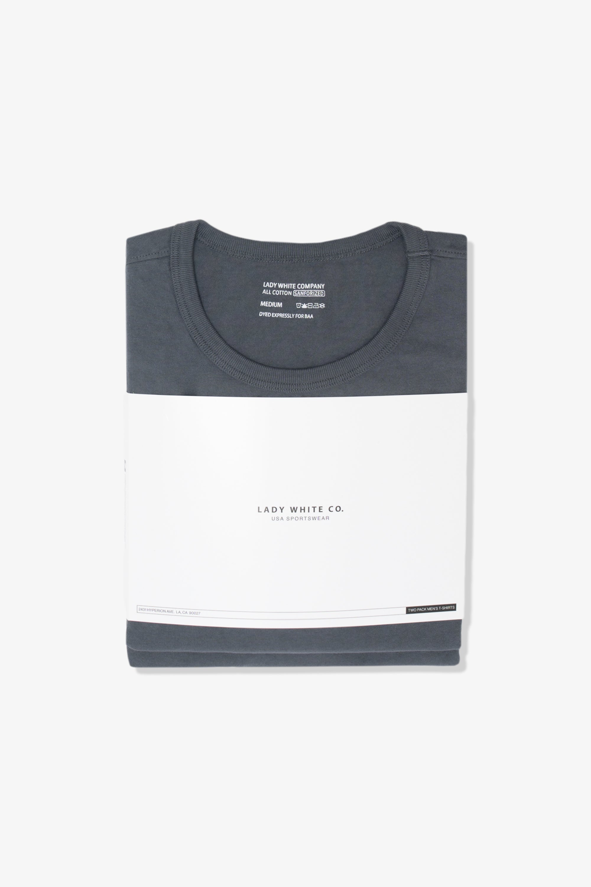 OUR T-SHIRT 2-PACK - HARBOR – LADY WHITE CO.