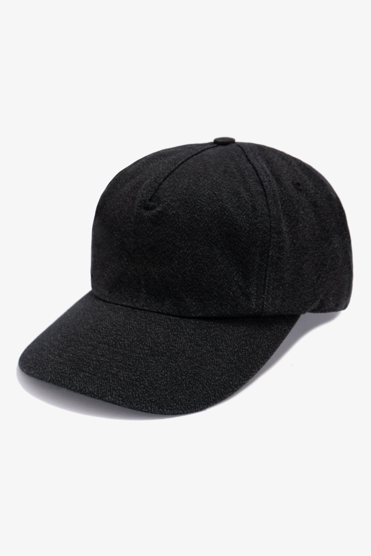 HEAVY TWILL CAP - BLACK