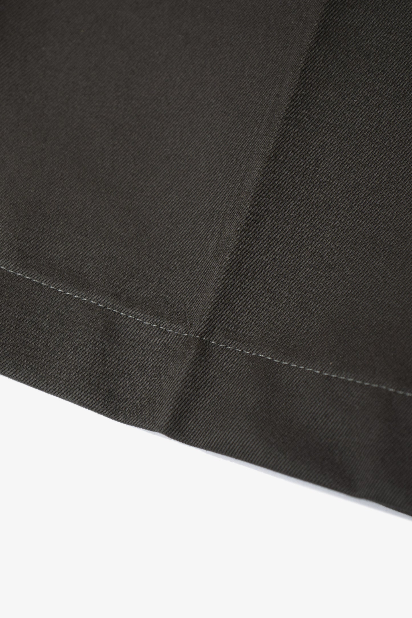 TWILL TROUSER - BLACK OLIVE
