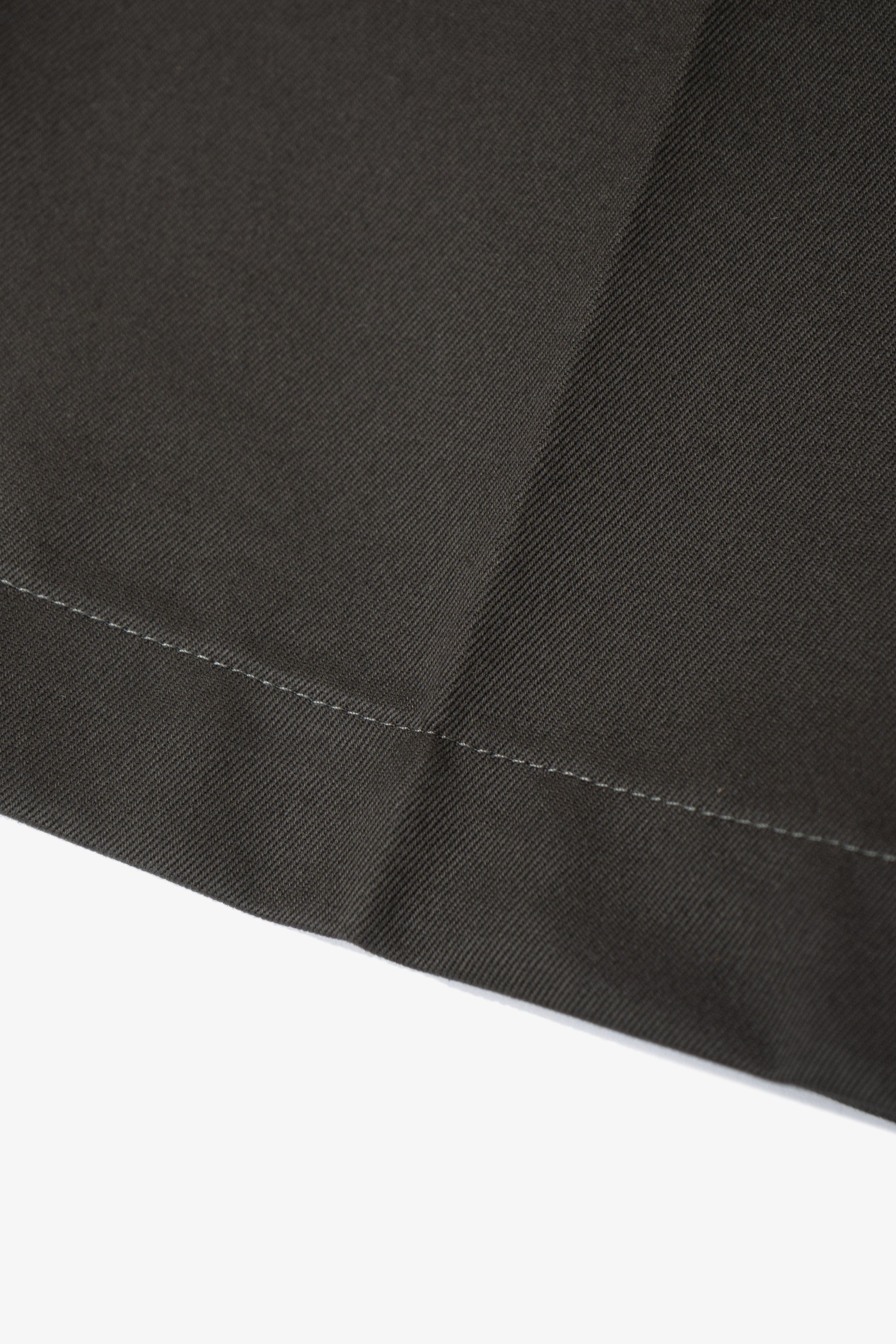 TWILL TROUSER - BLACK OLIVE